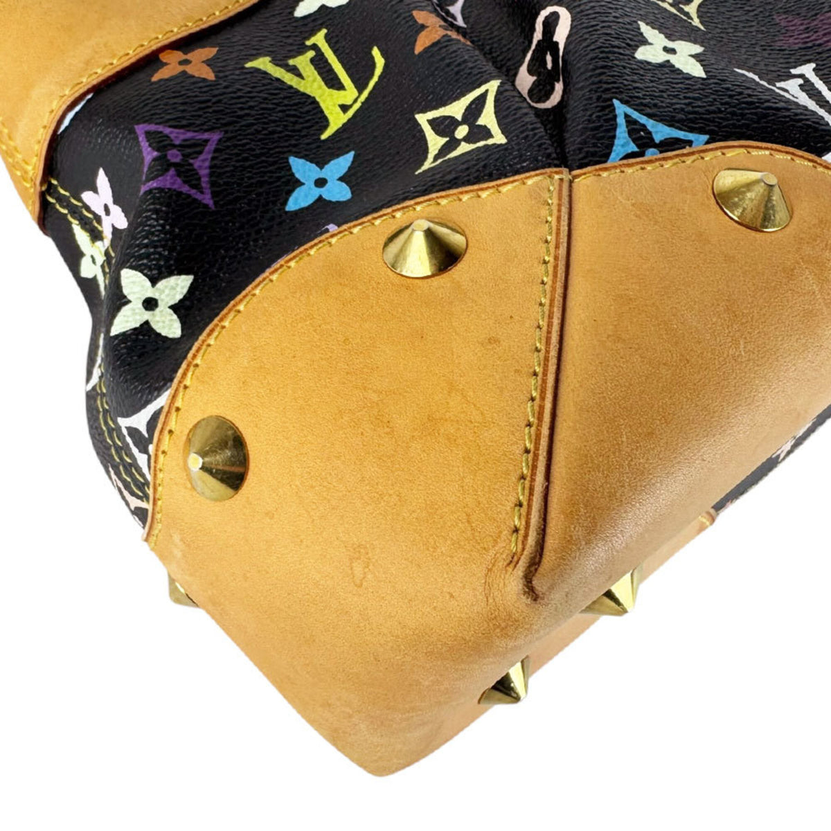 Louis Vuitton Multi-Color Noir Monogram Multicolore Handbag Shoulder Bag (Pre-Owned)