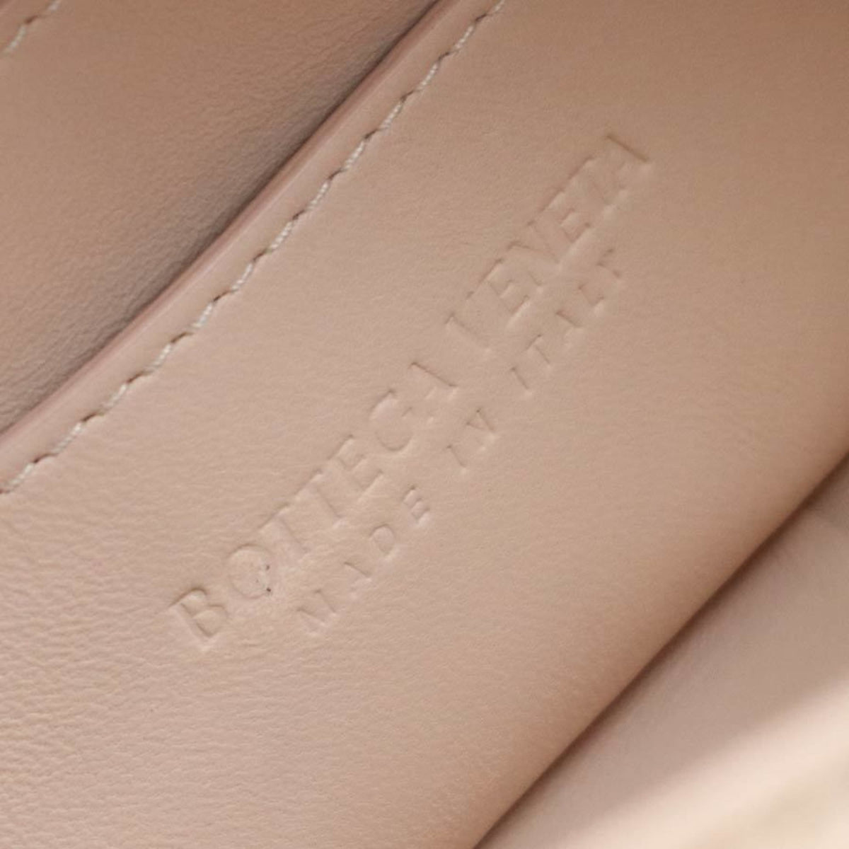 Bottega Veneta Light Pink Leather Handbag (Pre-Owned)