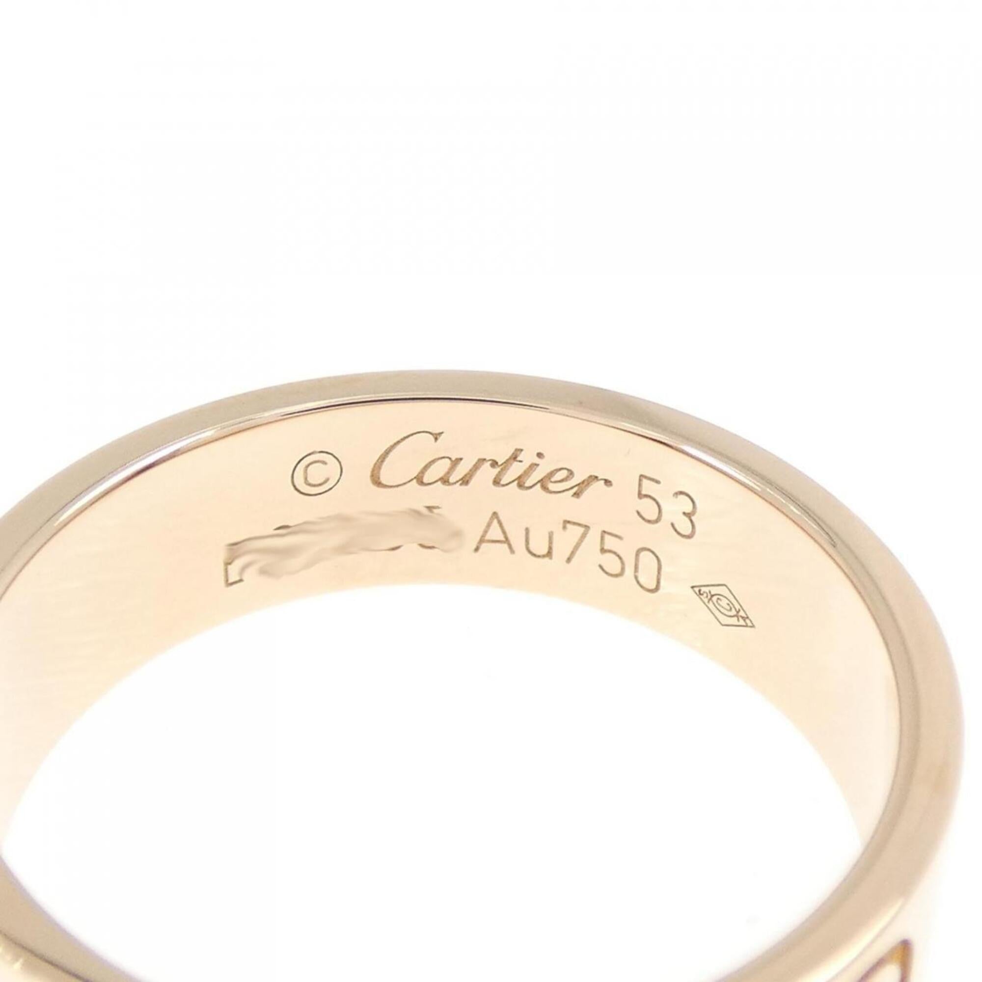 Cartier Pink Gold Pink Gold (18K) Band Ring (Pre-Owned)