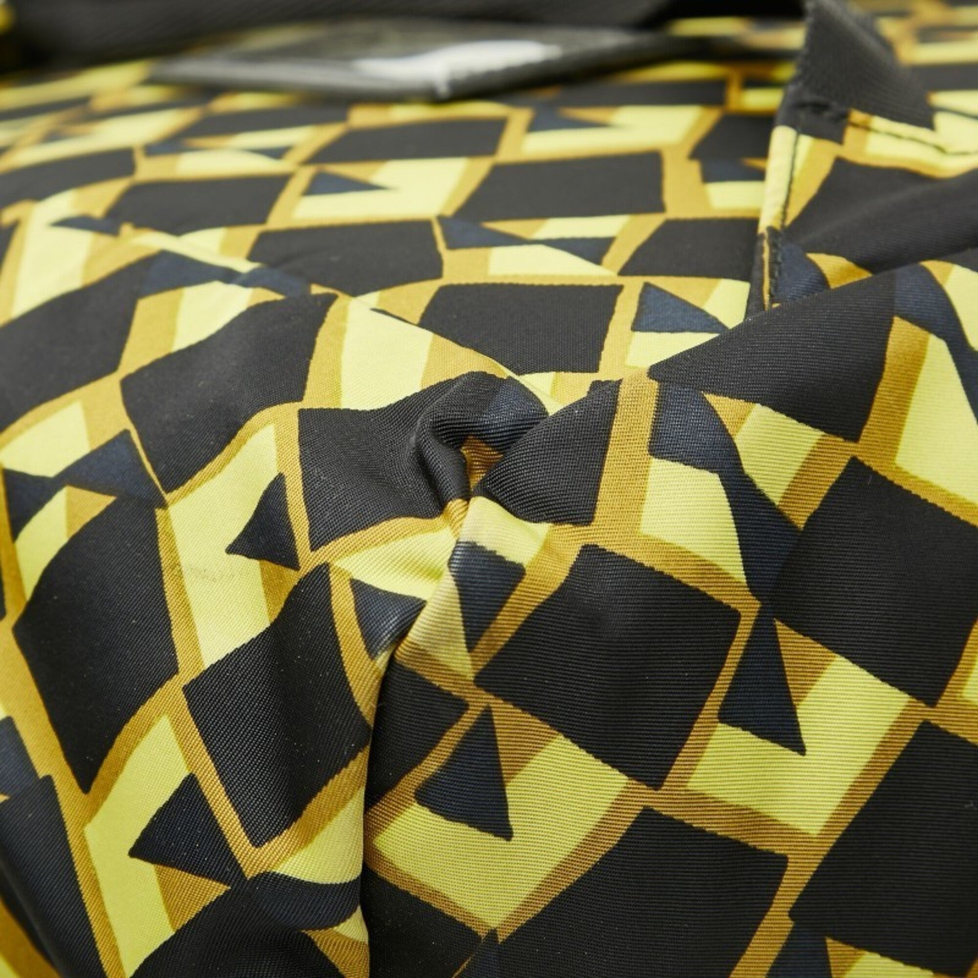 Prada Black Green Yellow Nylon Backpack (Pre-Owned)