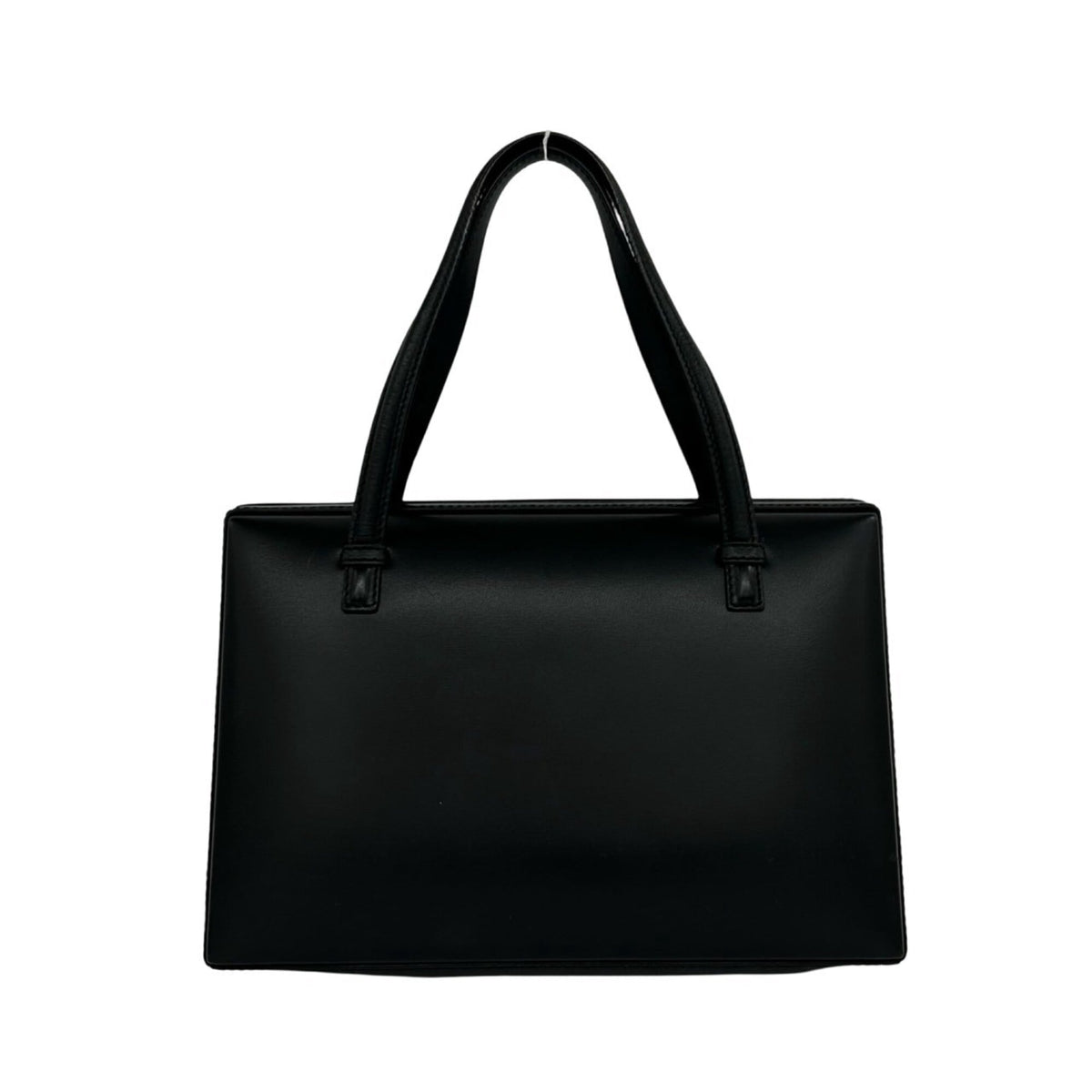 Loewe Black Leather Boston Bag Handbag (Pre-Owned)