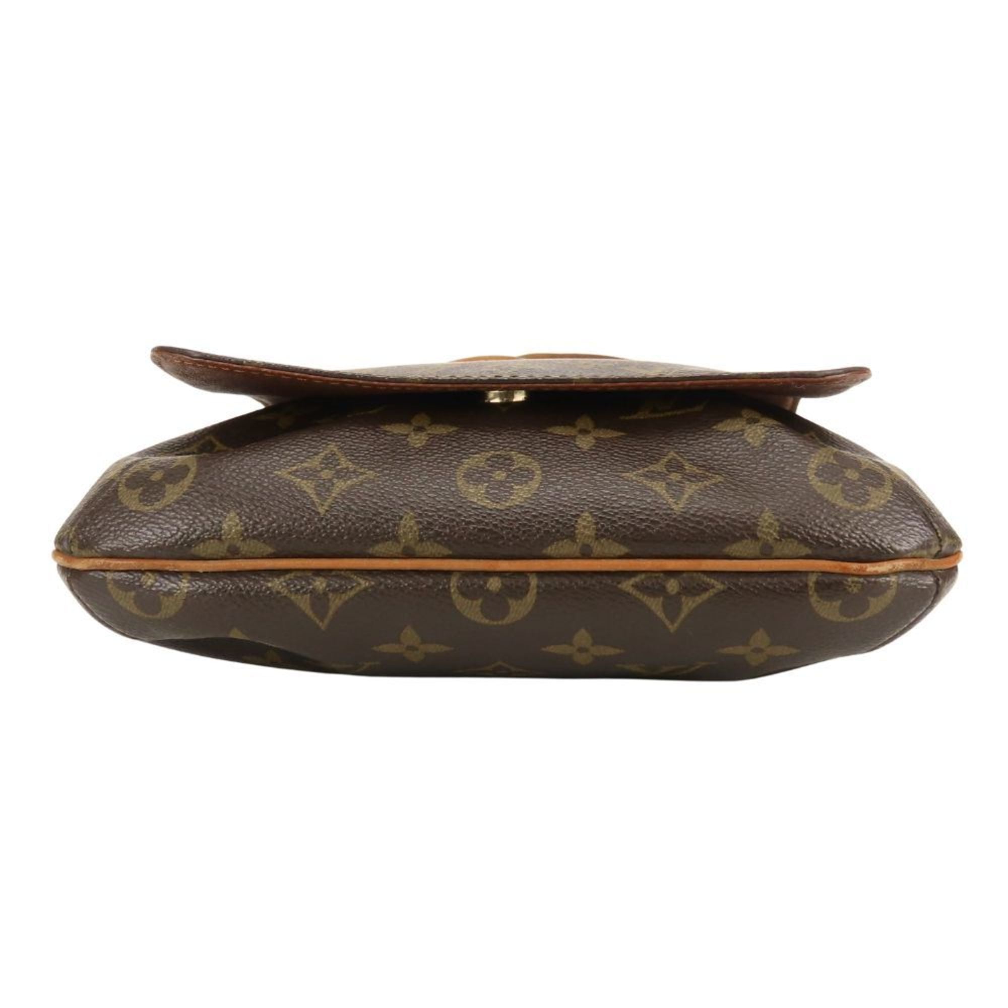 Louis Vuitton Brown Monogram Monogram Leather Shoulder Bag (Pre-Owned)