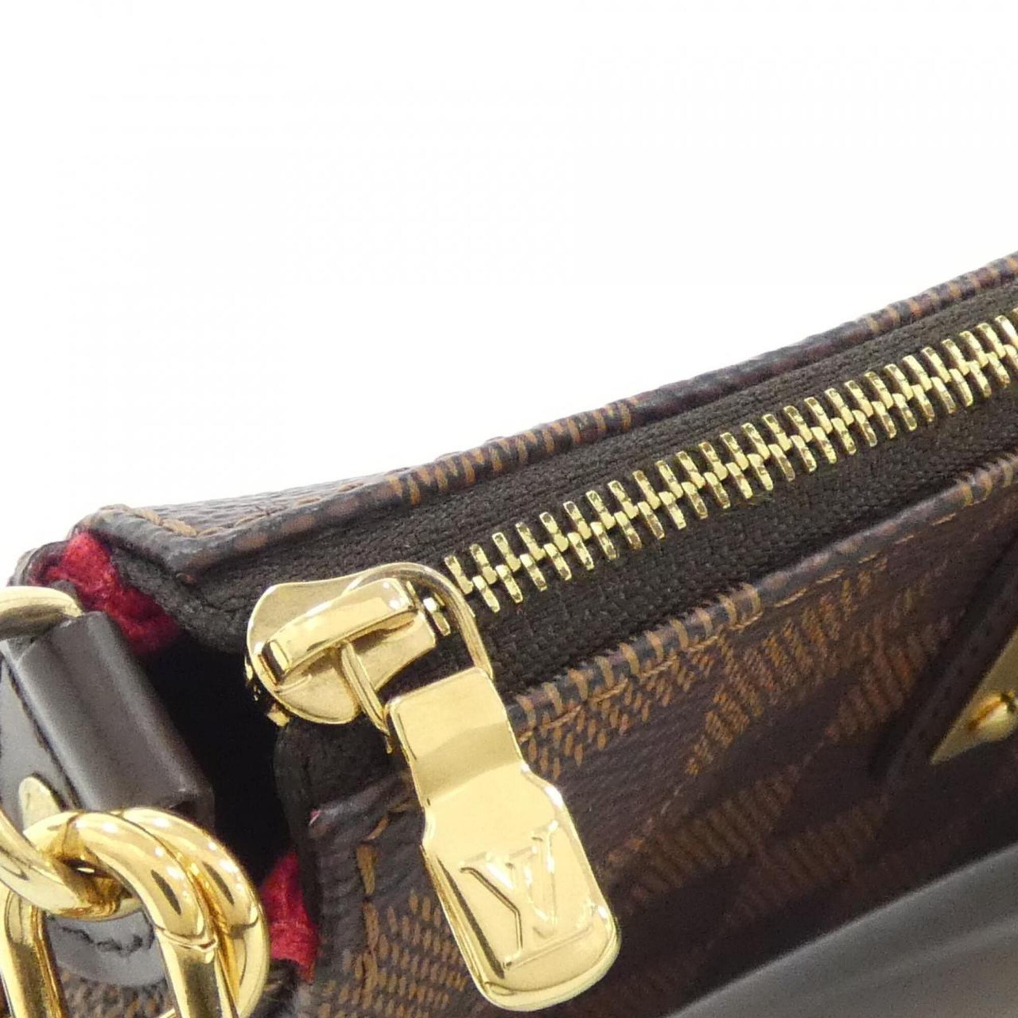 Louis Vuitton Ebene Coated Canvas Shoulder Bag (Pre-Owned)