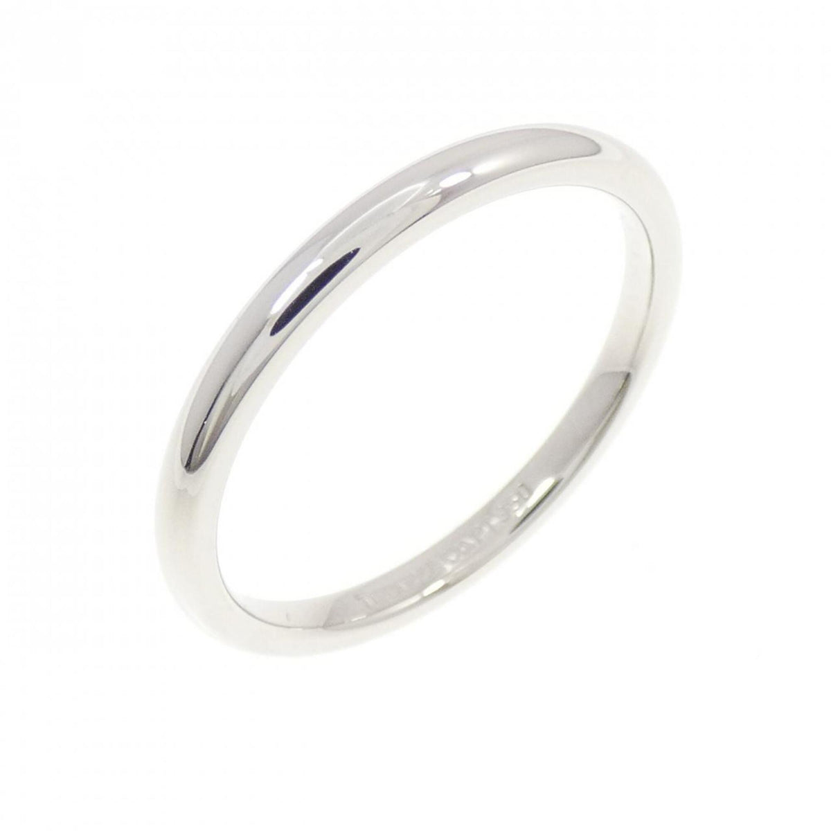 Tiffany Platinum 950 Band Ring (Pre-Owned)
