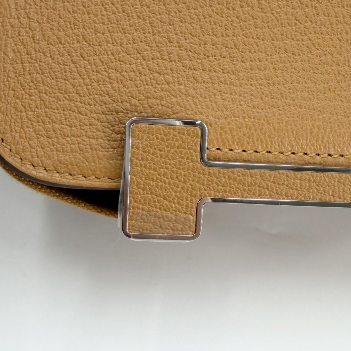 Hermes Brown Leather Shoulder Bag (Pre-Owned)