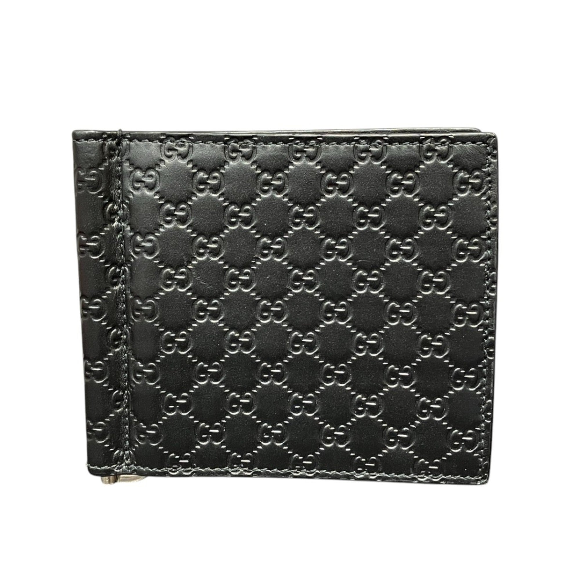 Gucci Black Leather Wallet (Bi-Fold) (Pre-Owned)