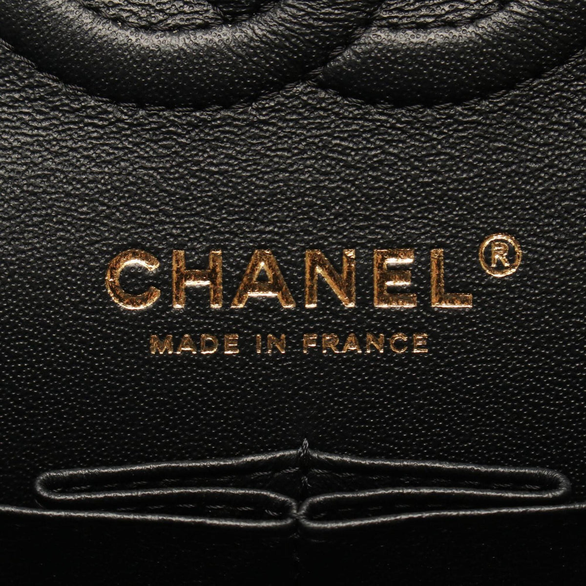 Chanel Black Leather Handbag Shoulder Bag (Pre-Owned)