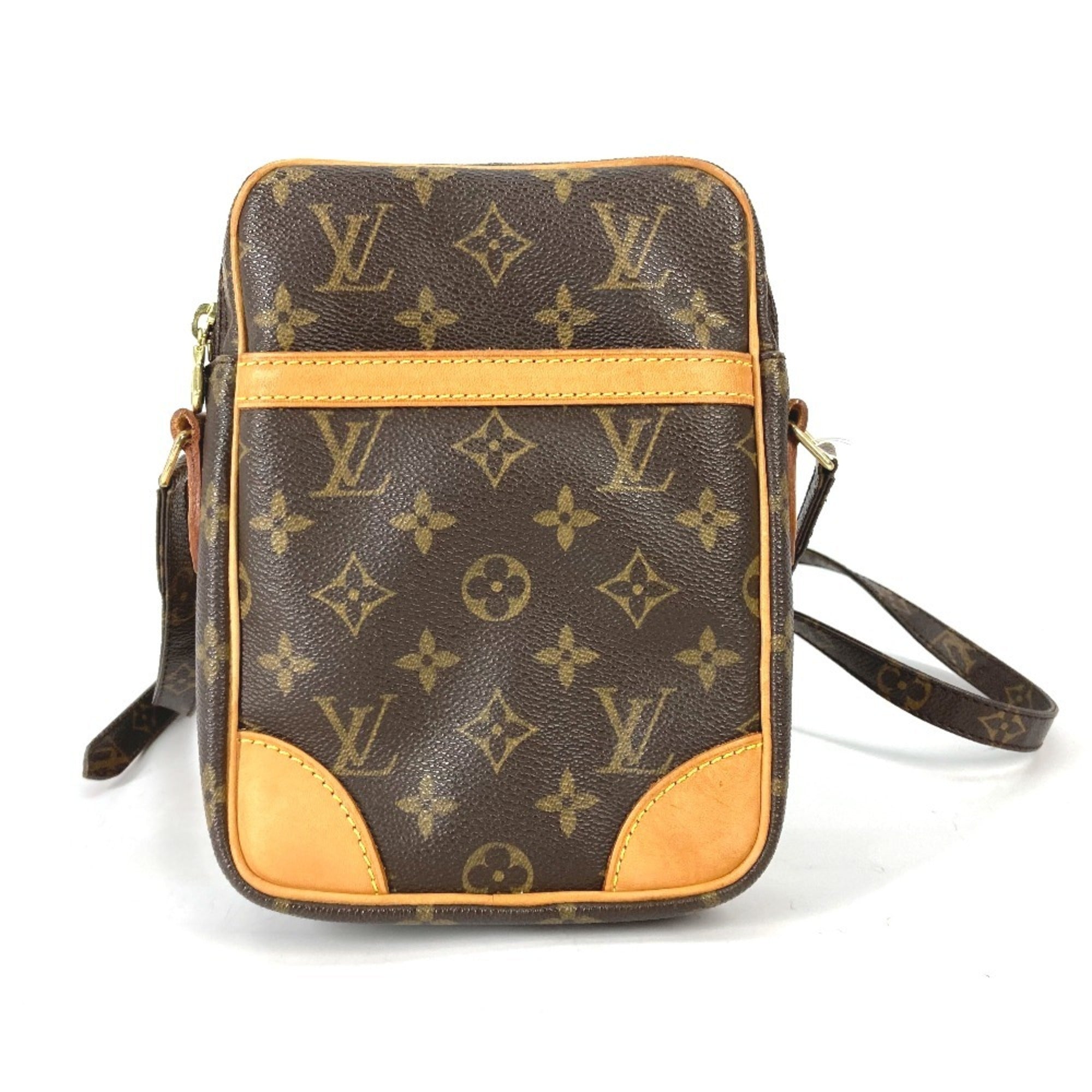 Louis Vuitton Brown Monogram Monogram Pochette Shoulder Bag (Pre-Owned)