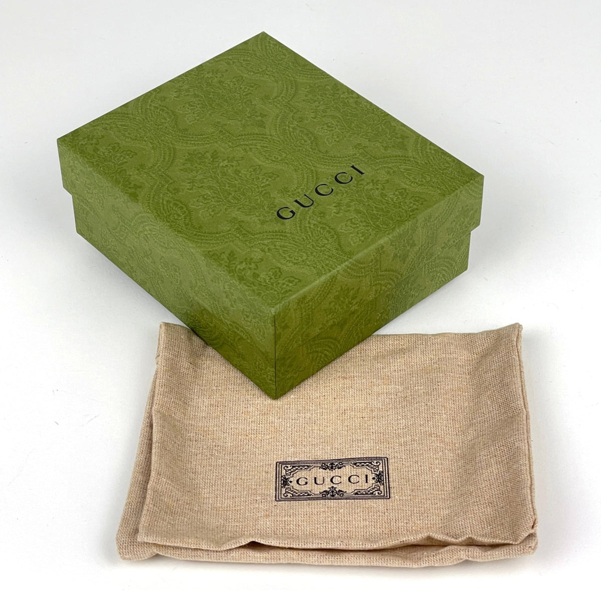 Gucci Beige Gg Supreme Leather Wallet (Bi-Fold) (Pre-Owned)