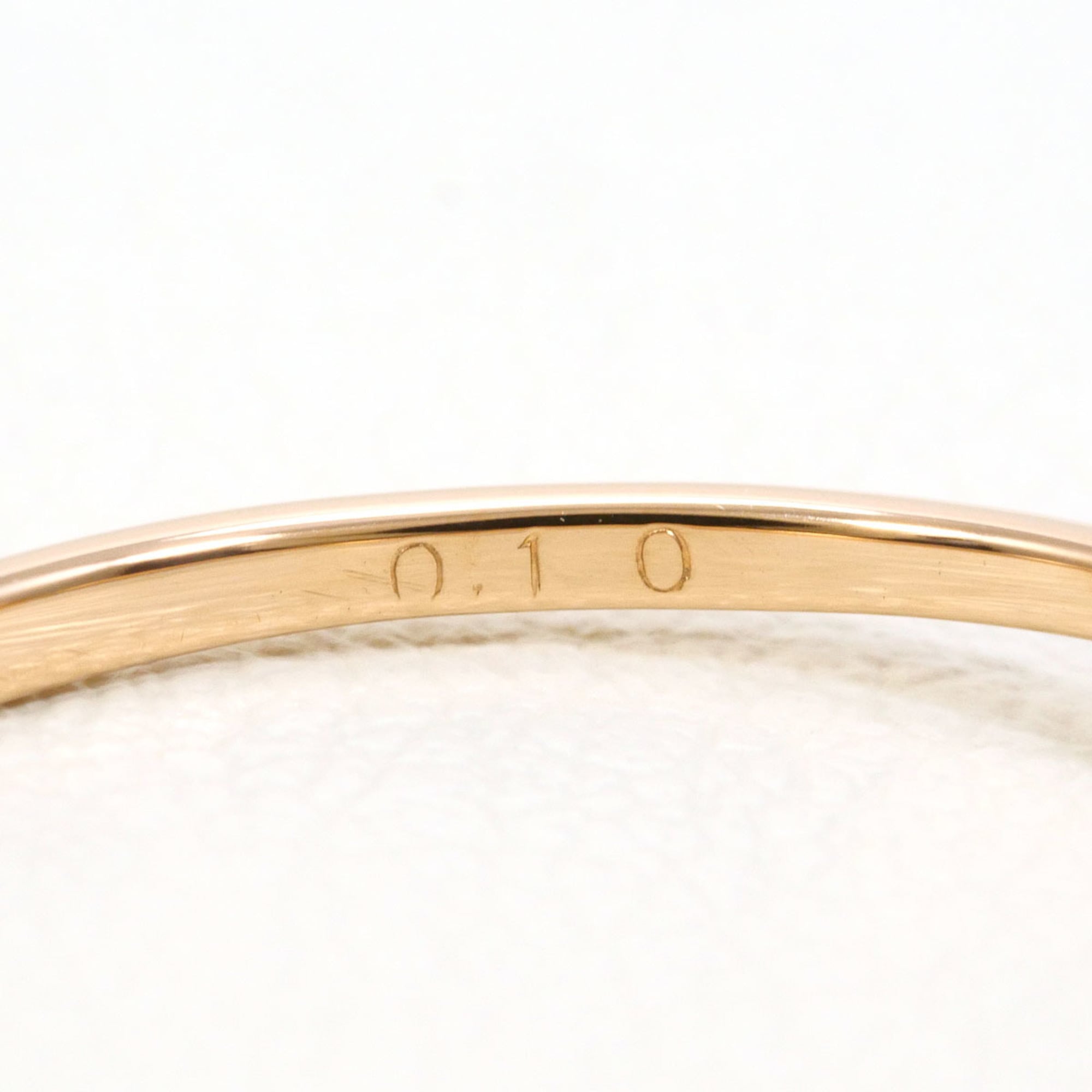 Unbranded Pink Gold Pink Gold (18K) Band Ring (Pre-Owned)