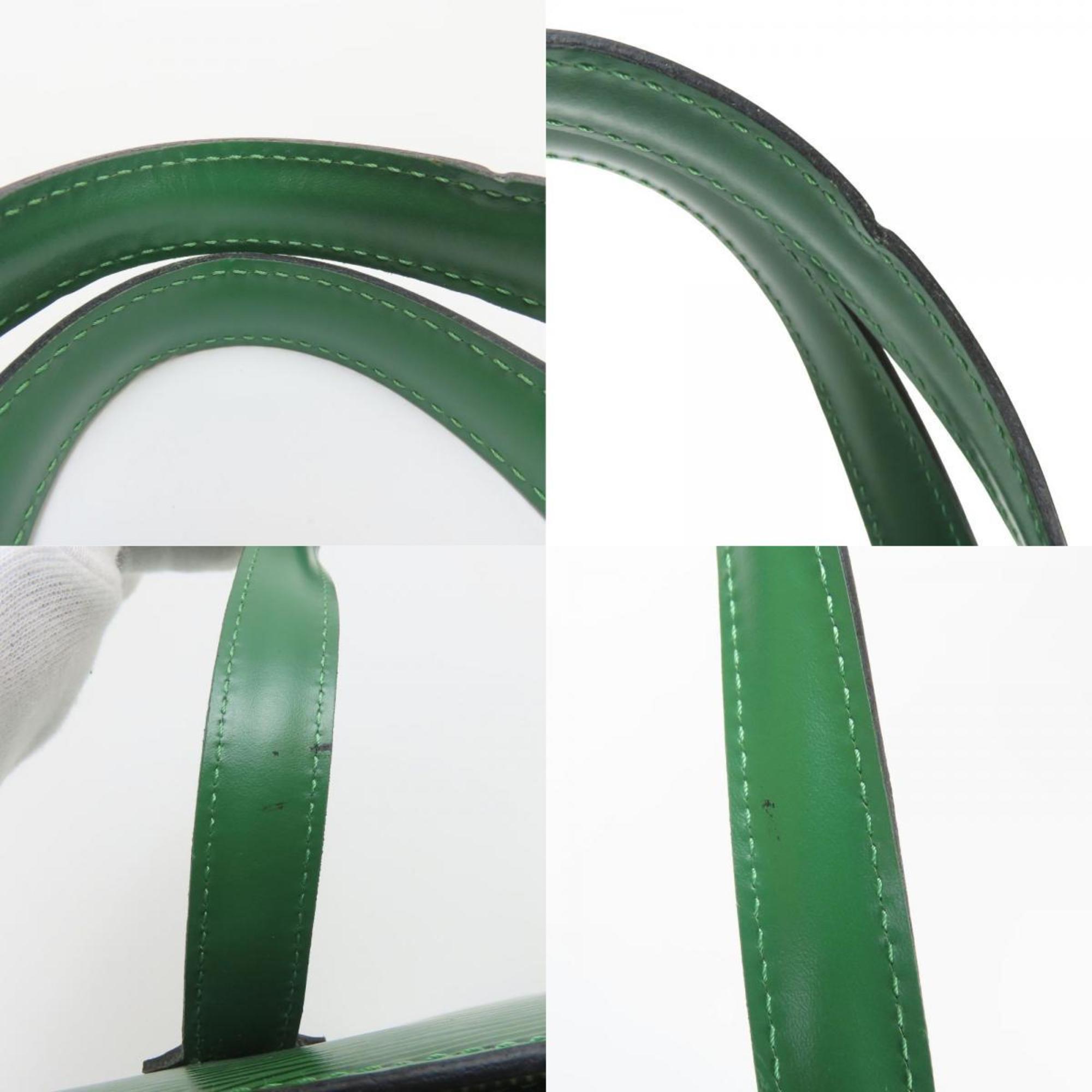 Louis Vuitton Borneo Green Epi Leather Handbag (Pre-Owned)