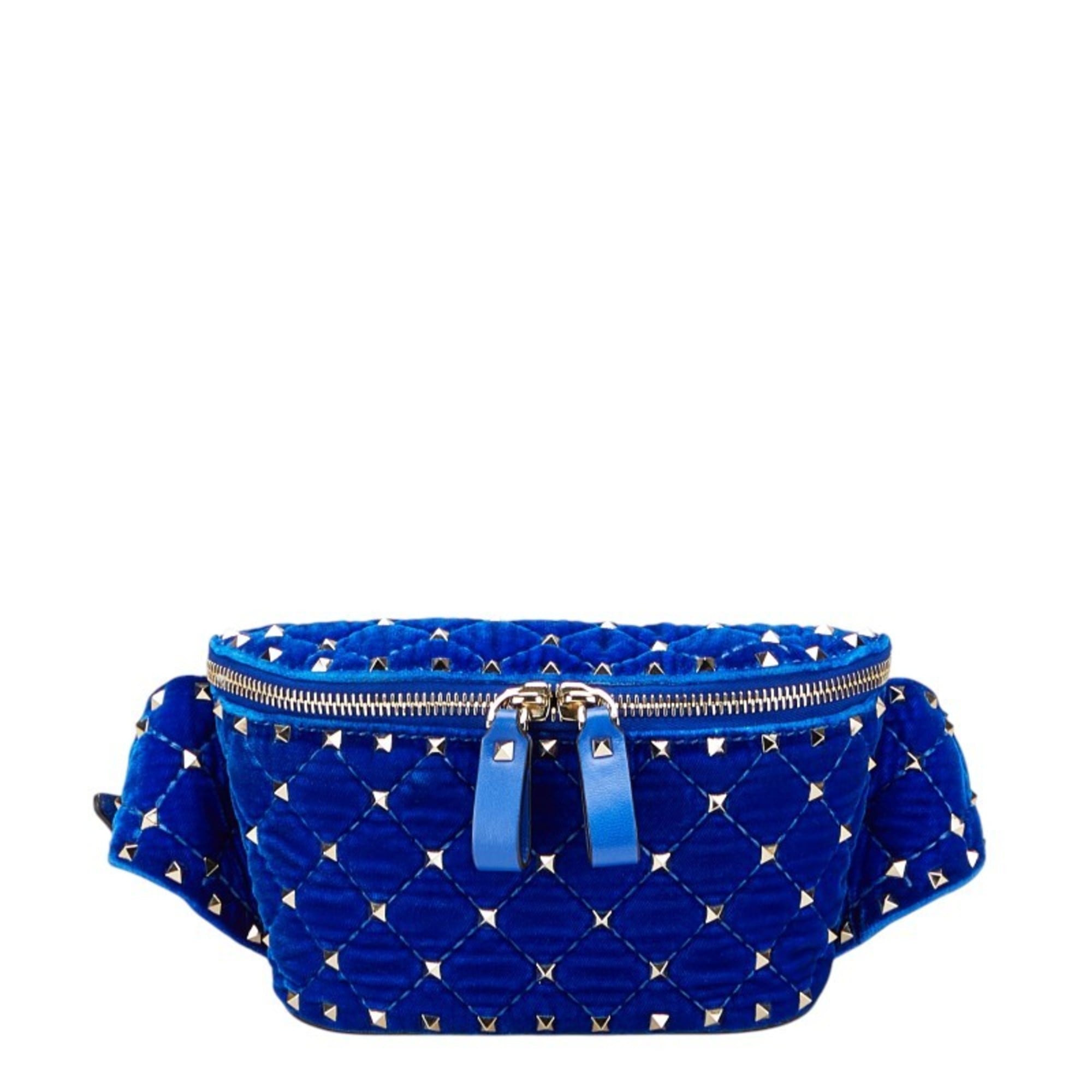 Valentino Blue Leather Fanny Pack (Pre-Owned)