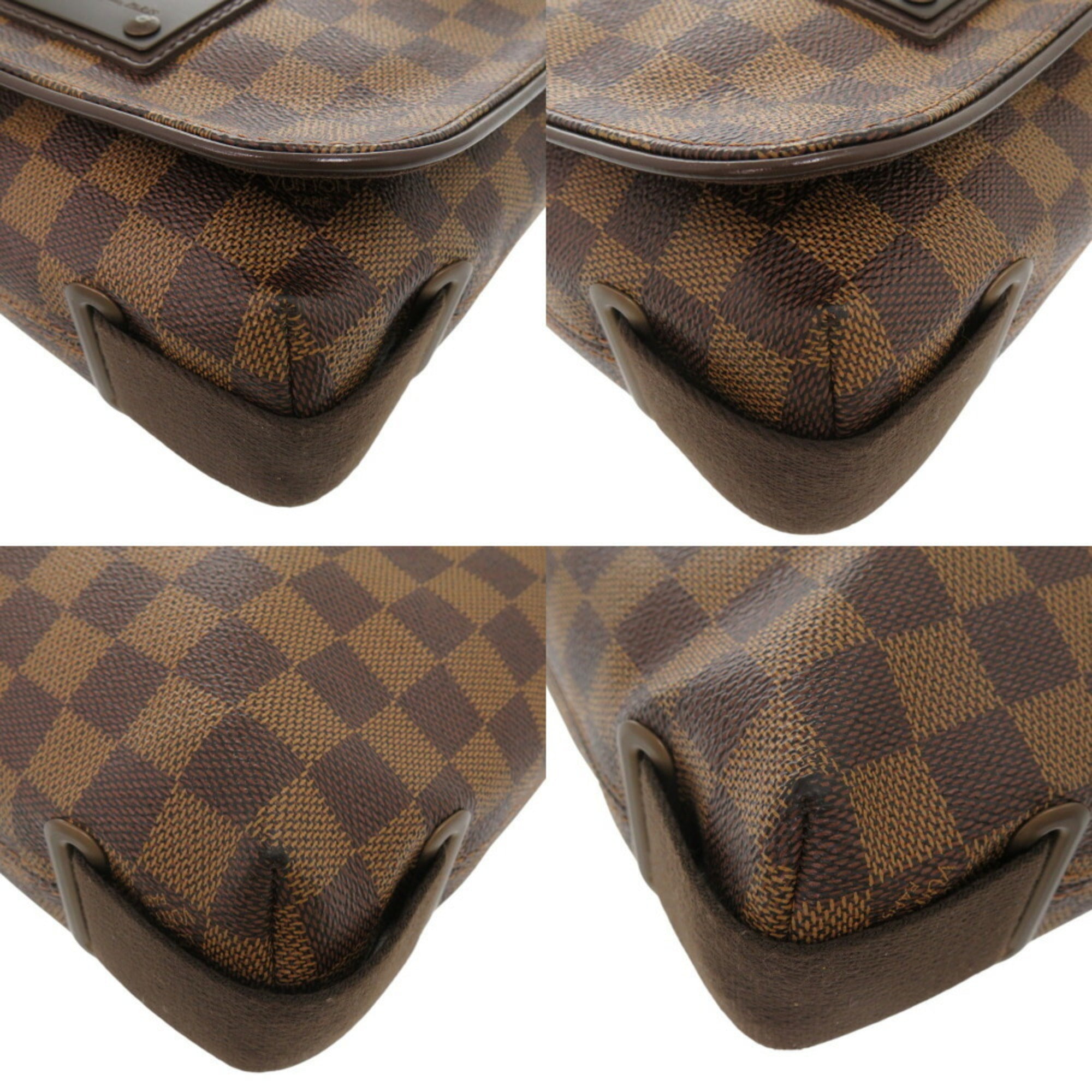 Louis Vuitton Ebene Damier Canvas Shoulder Bag (Pre-Owned)