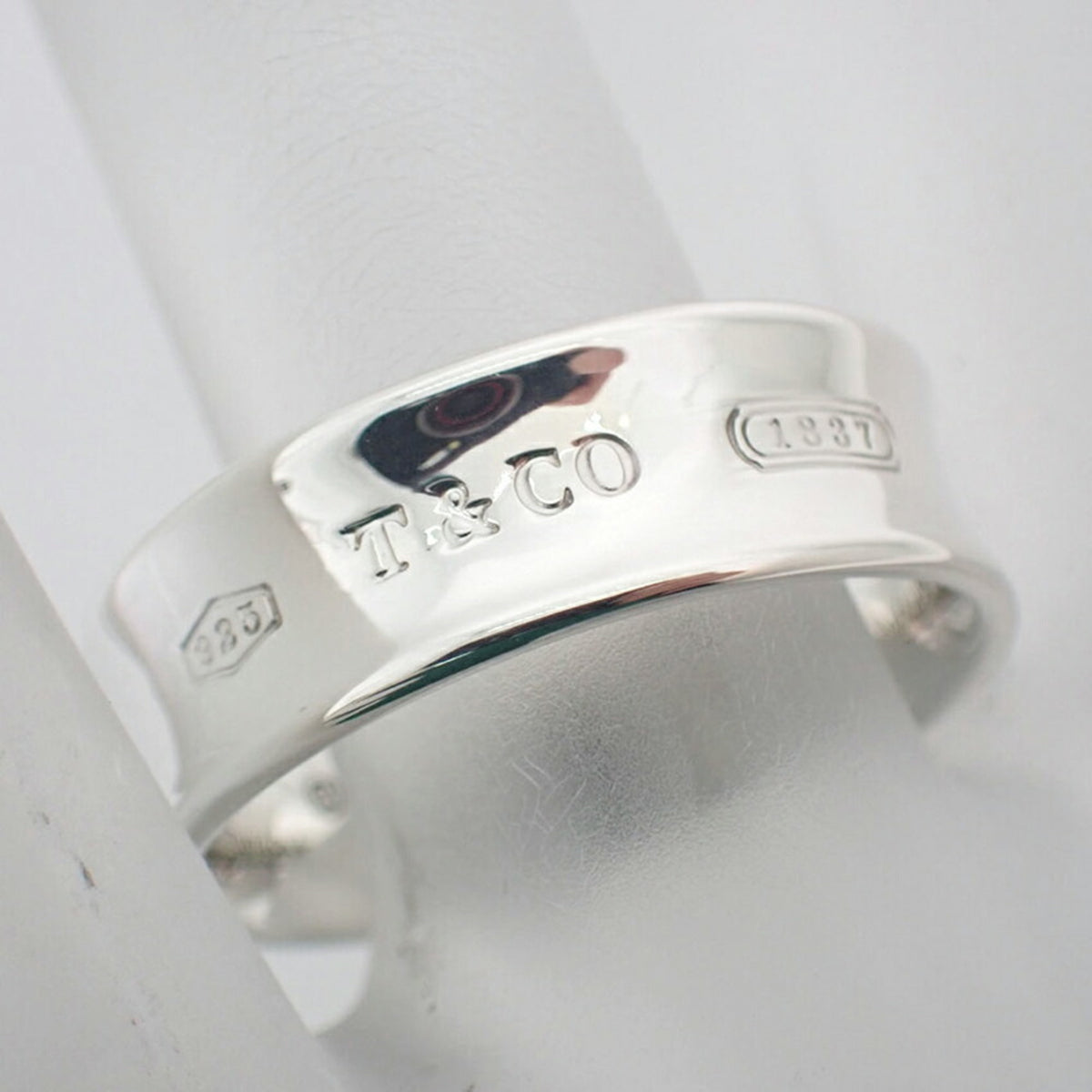 Tiffany Silver 925 Band Ring (Pre-Owned)