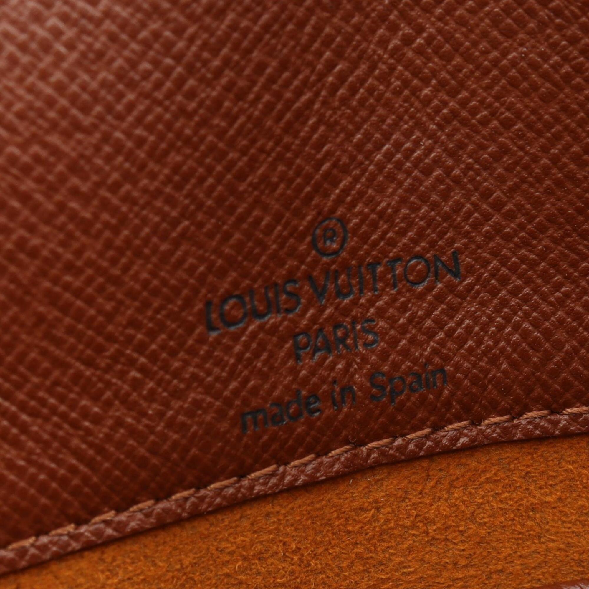 Louis Vuitton Brown Monogram Monogram Leather Handbag Shoulder Bag (Pre-Owned)