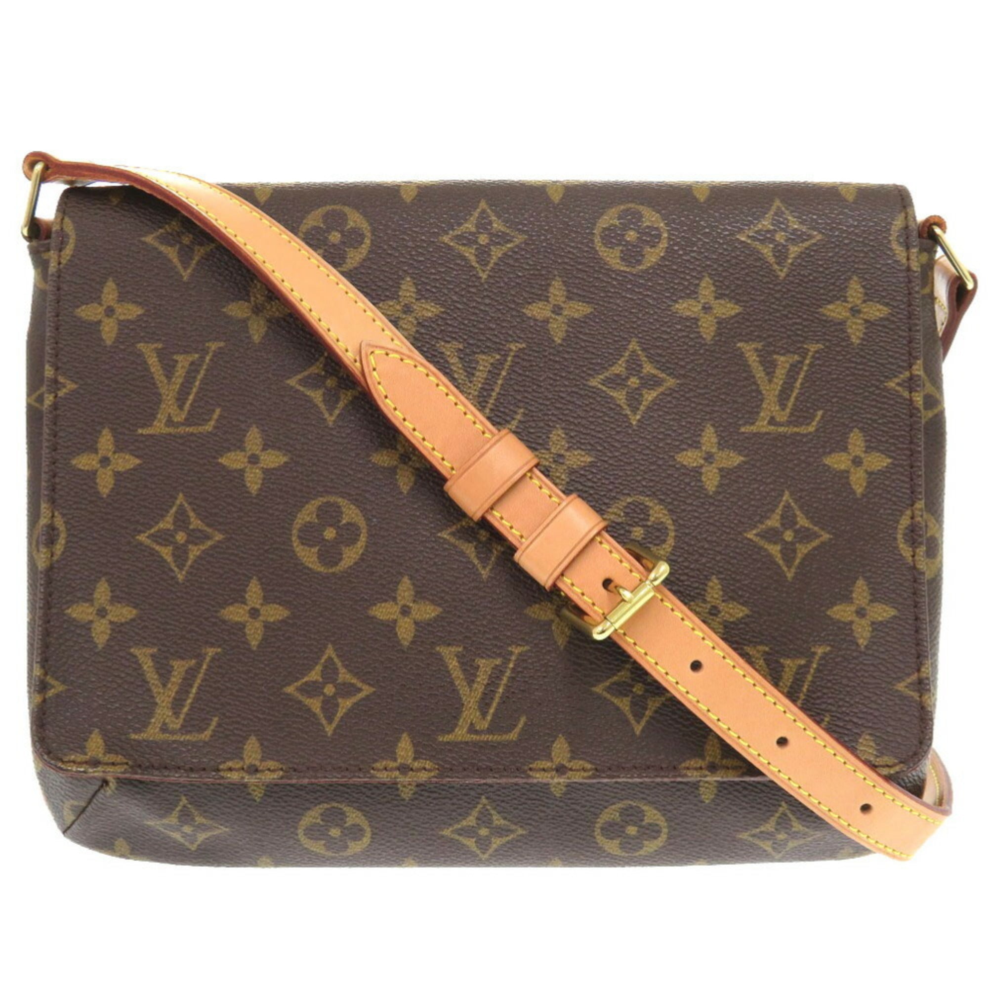 Louis Vuitton Brown Monogram Shoulder Bag (Pre-Owned)