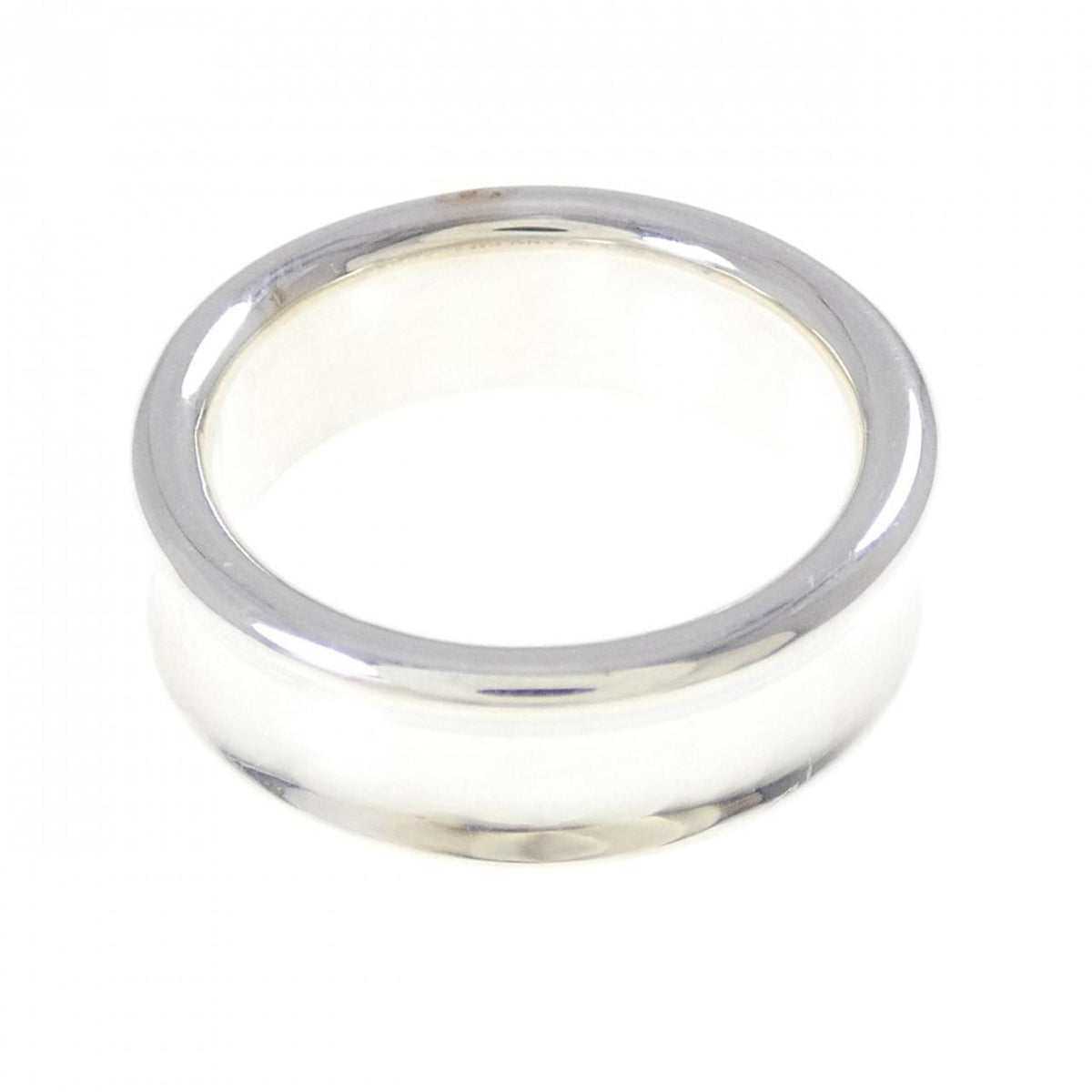 Tiffany Silver Silver 925 Band Ring (Pre-Owned)