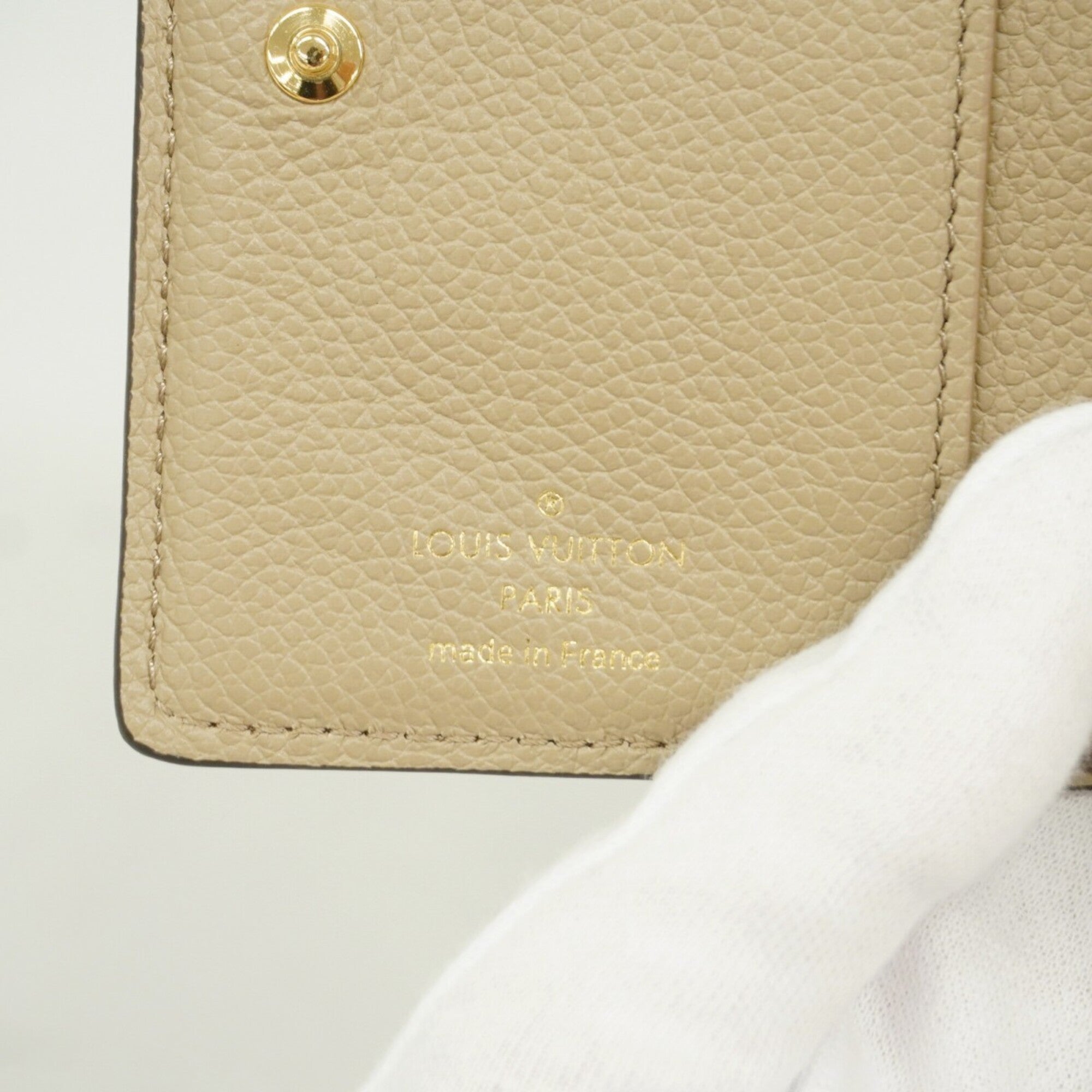 Louis Vuitton Cream Tourterelle Wallet (Bi-Fold) (Pre-Owned)