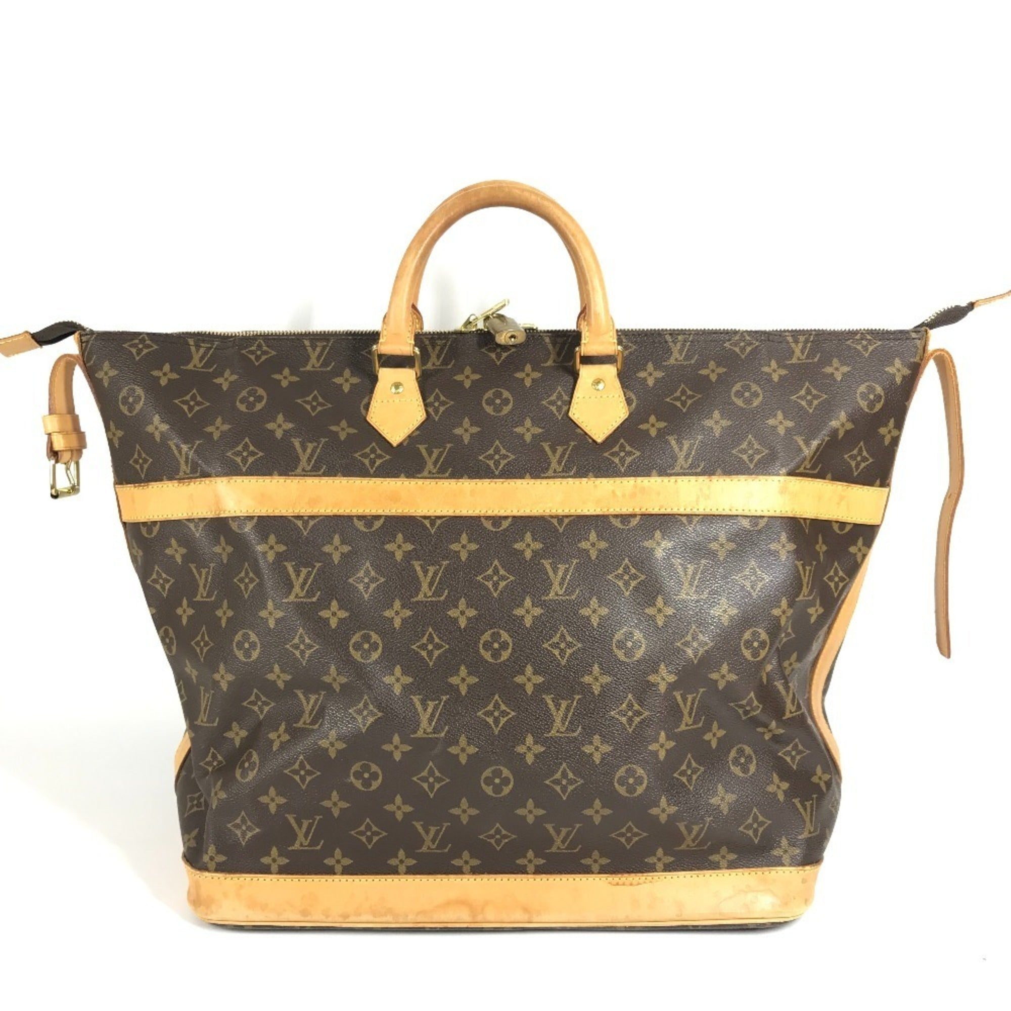 Louis Vuitton Brown Monogram Canvas Boston Bag Handbag (Pre-Owned)