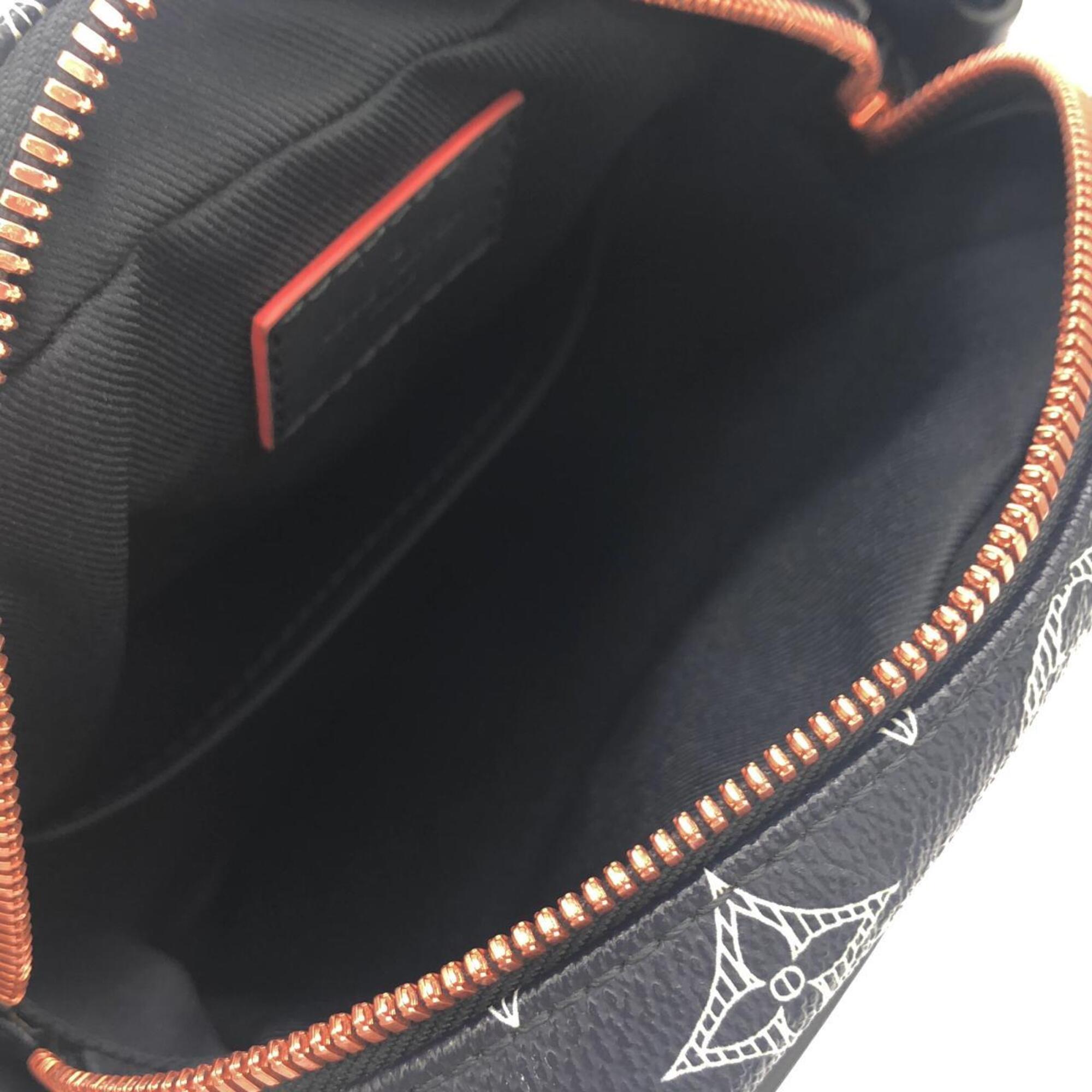 Louis Vuitton Blue Corail Marine Monogram Coated Canvas Shoulder Bag (Pre-Owned)