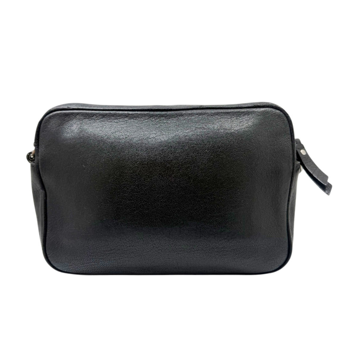 Saint Laurent Black Leather Shoulder Bag (Pre-Owned)