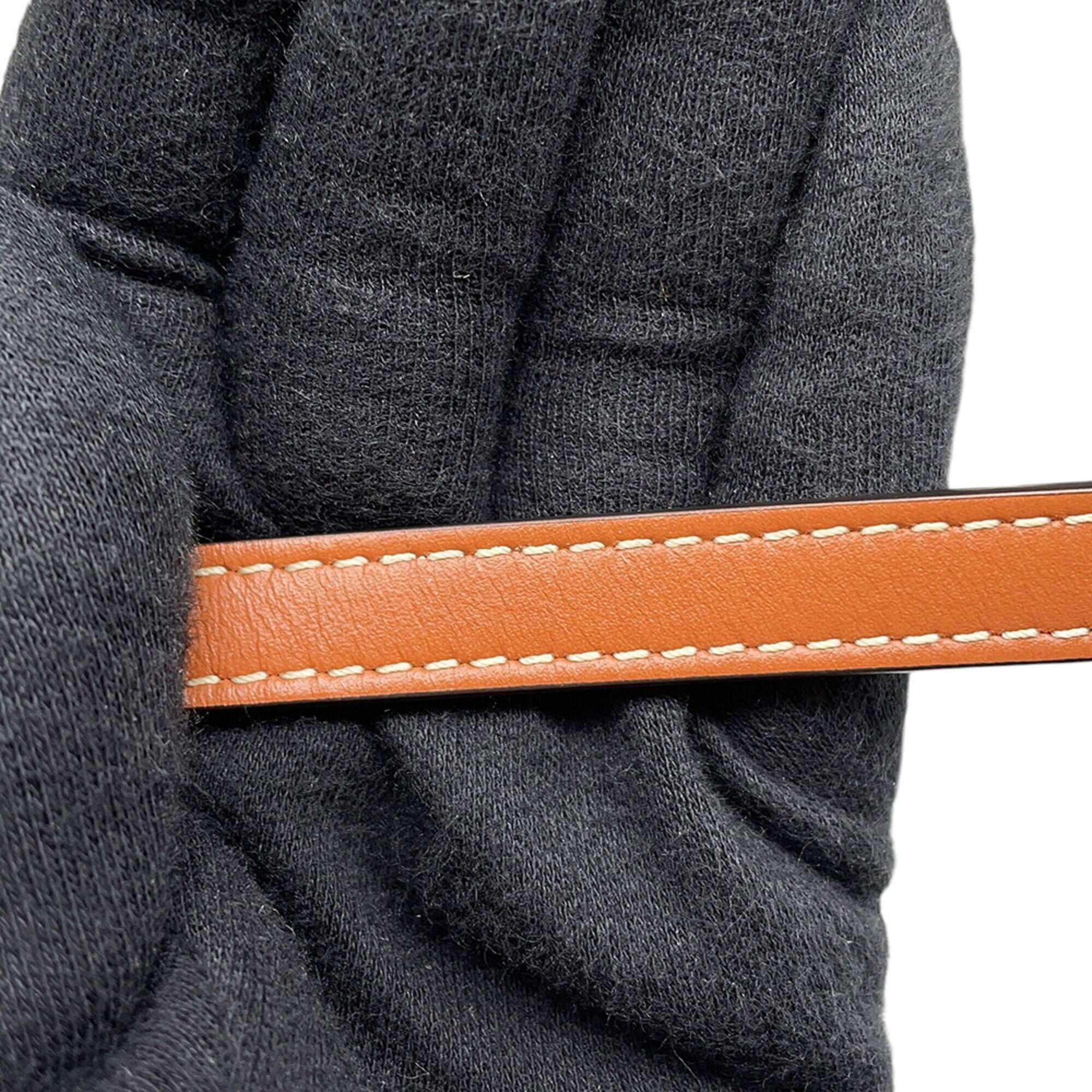 Celine Cabas Black White Cotton Leather Handbag Shoulder Bag (Pre-Owned)