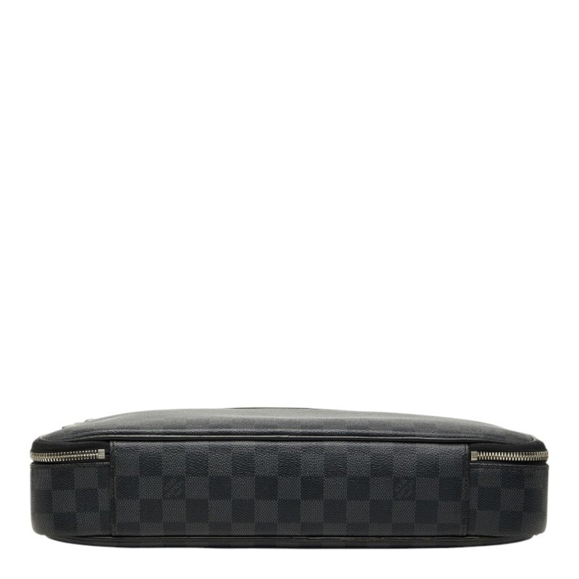 Louis Vuitton Black Pvc Leather Shoulder Bag (Pre-Owned)