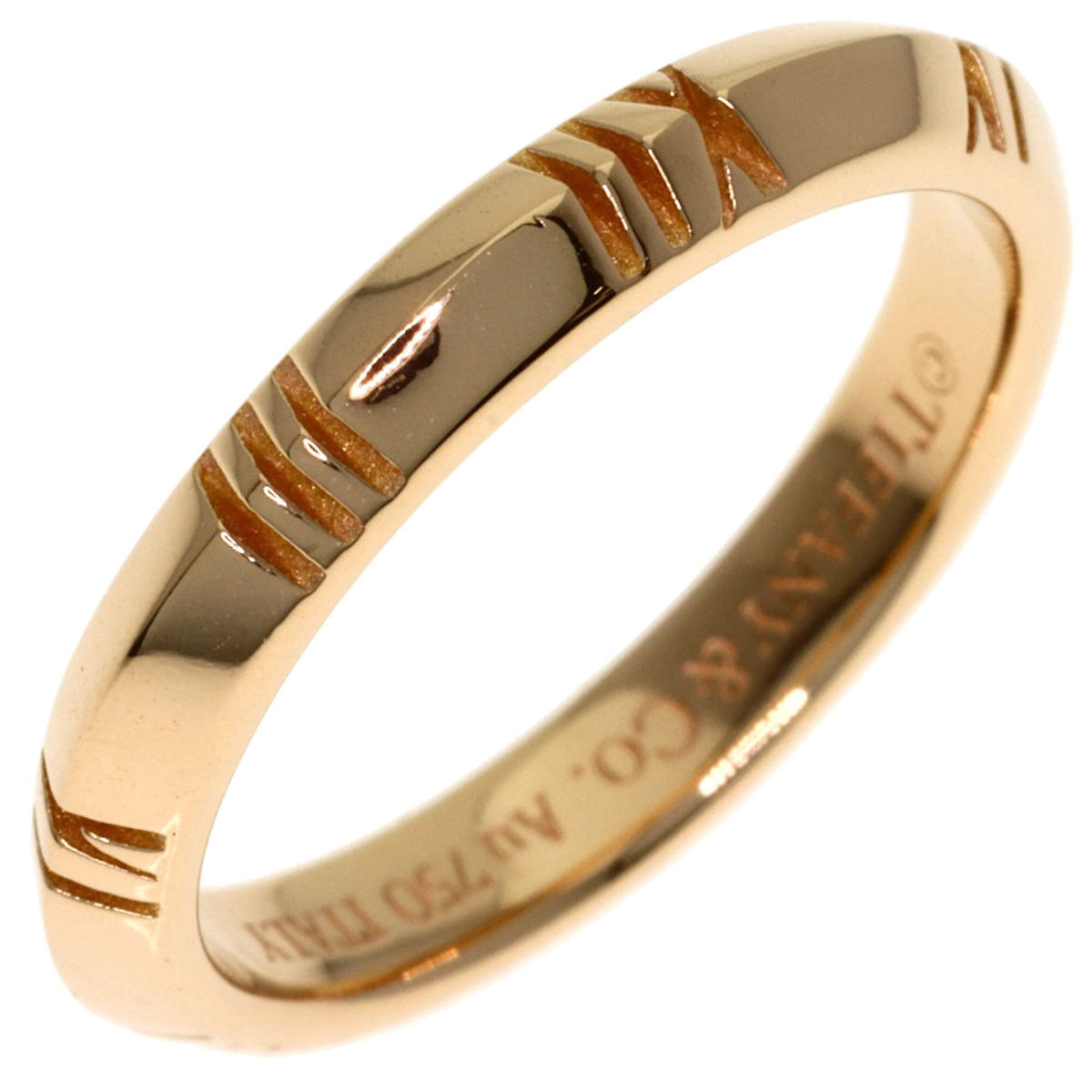 Tiffany Pink Gold (18K) Band Ring (Pre-Owned)