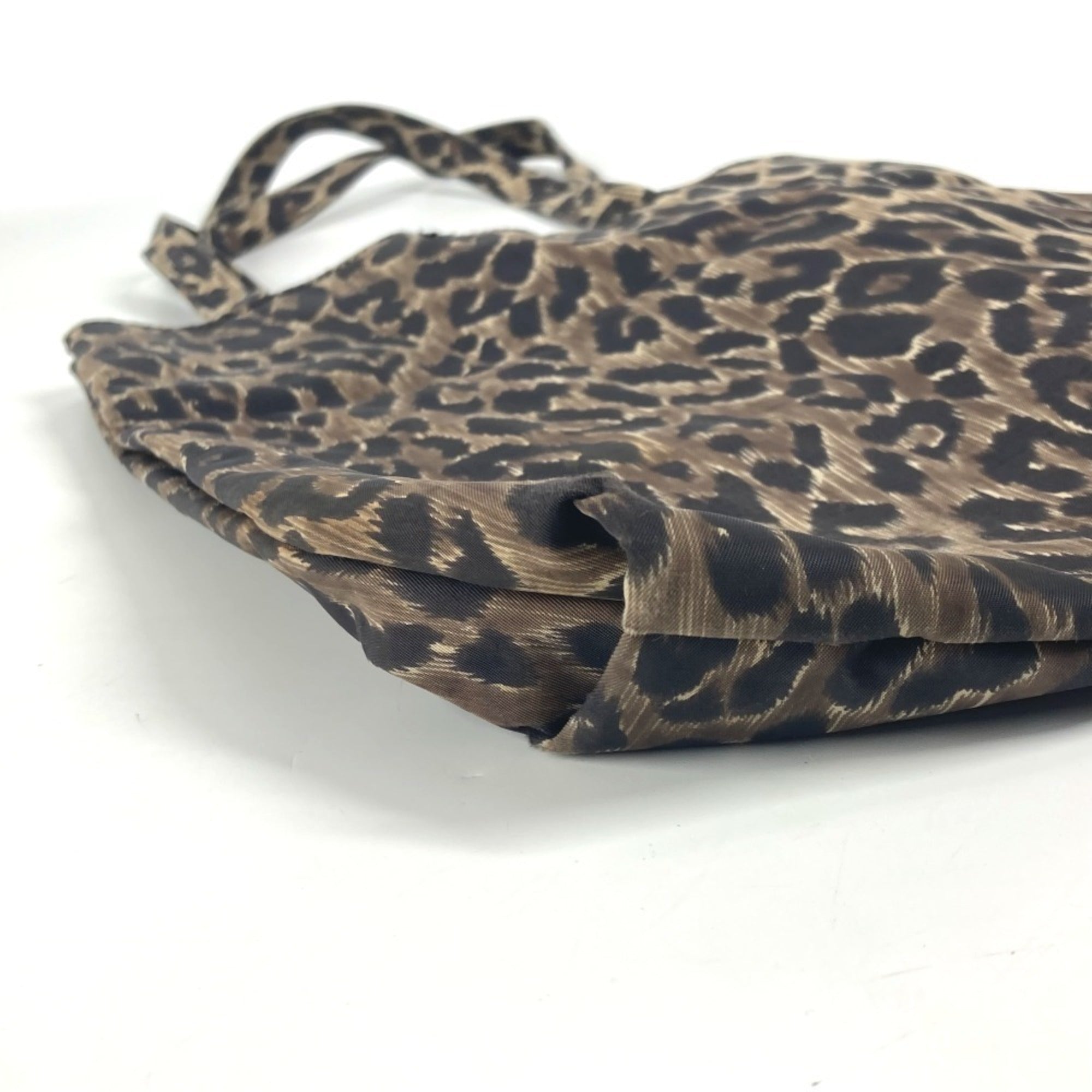 Dolce & Gabbana Brown Nylon Eco-Bag Handbag Shoulder Bag Tote Bag (Pre-Owned)