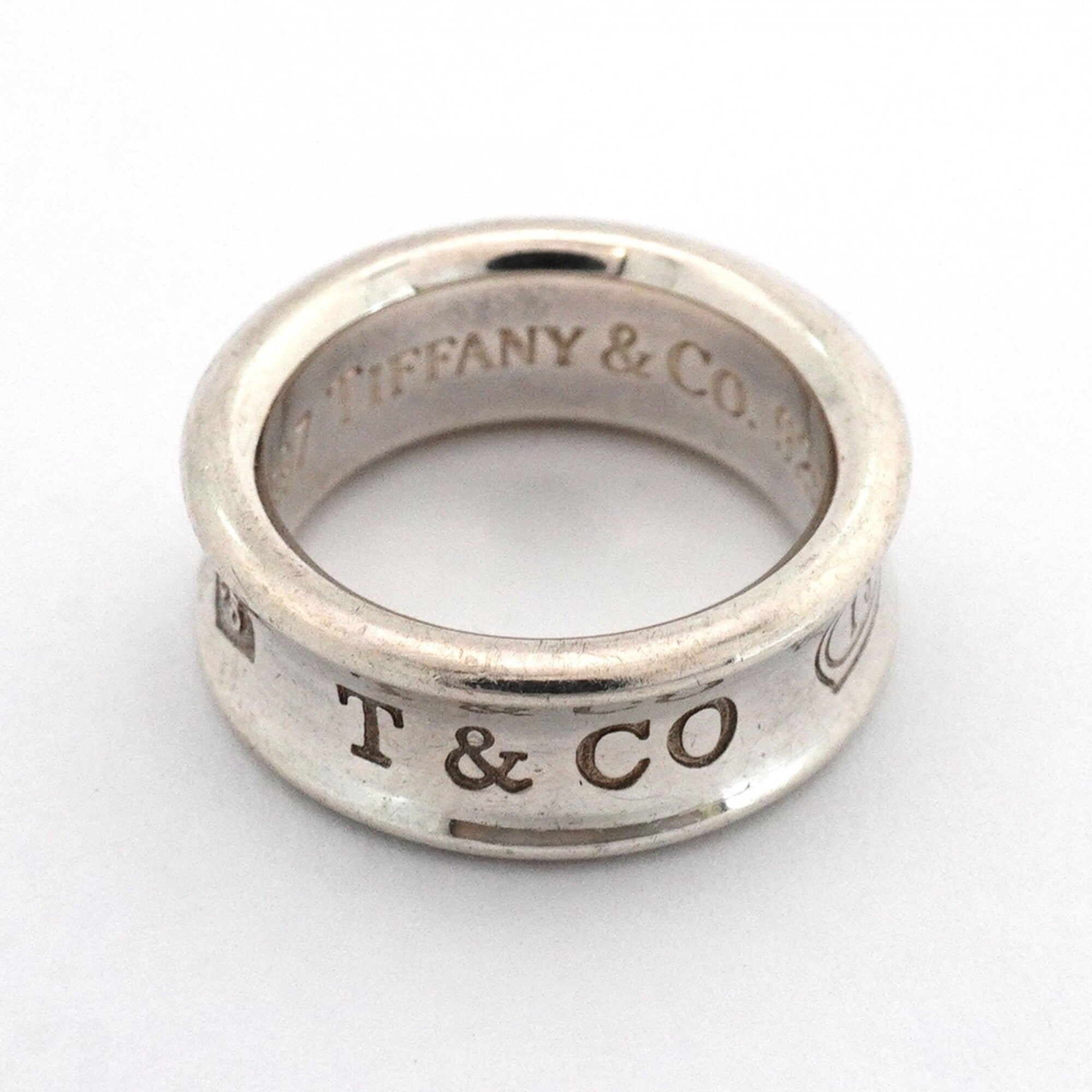 Tiffany Silver 925 Band Ring (Pre-Owned)