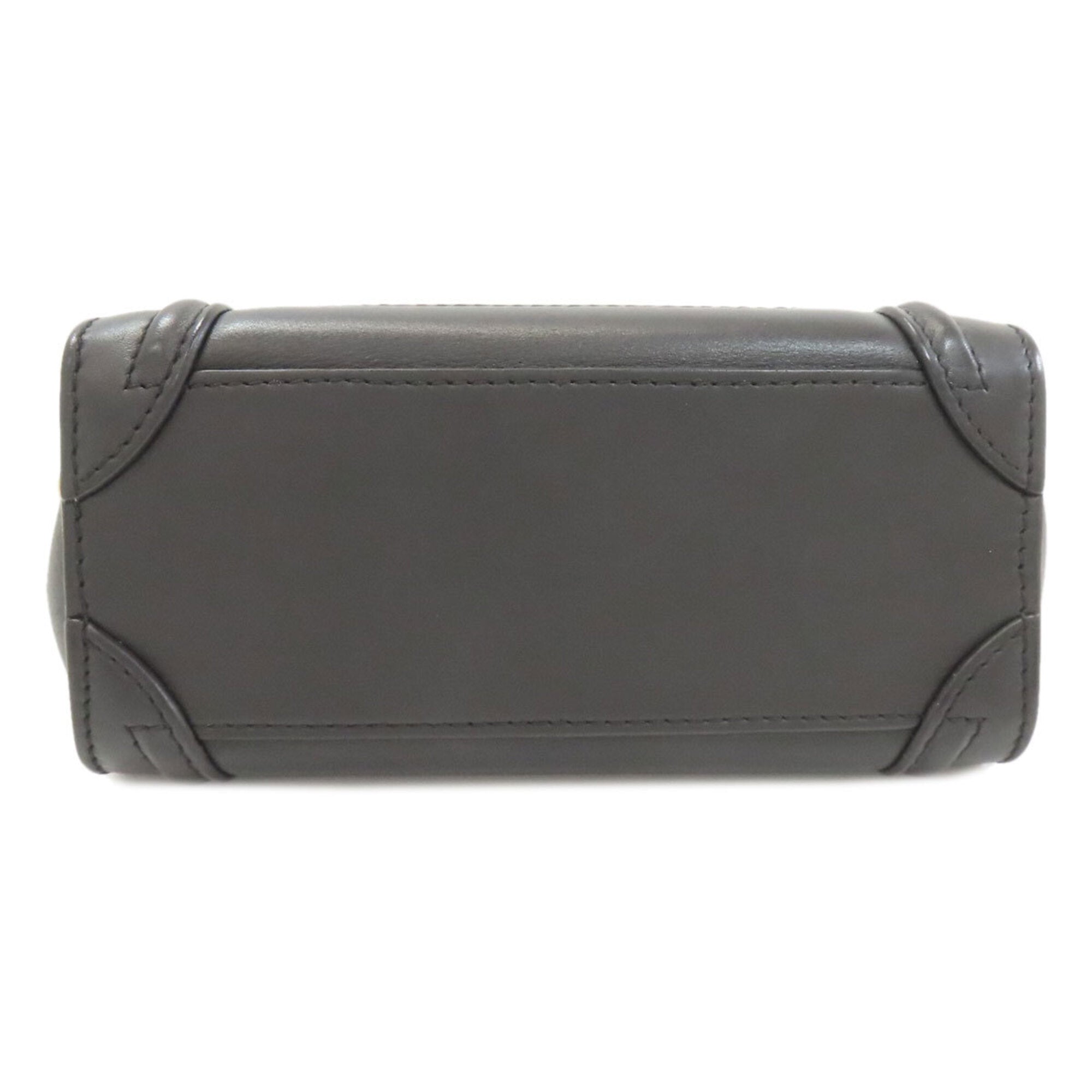 Celine Black Leather Handbag (Pre-Owned)