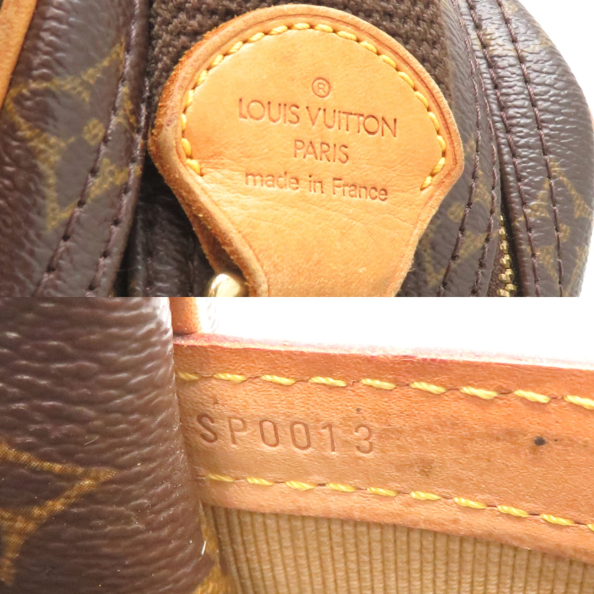 Louis Vuitton Brown Monogram Shoulder Bag (Pre-Owned)
