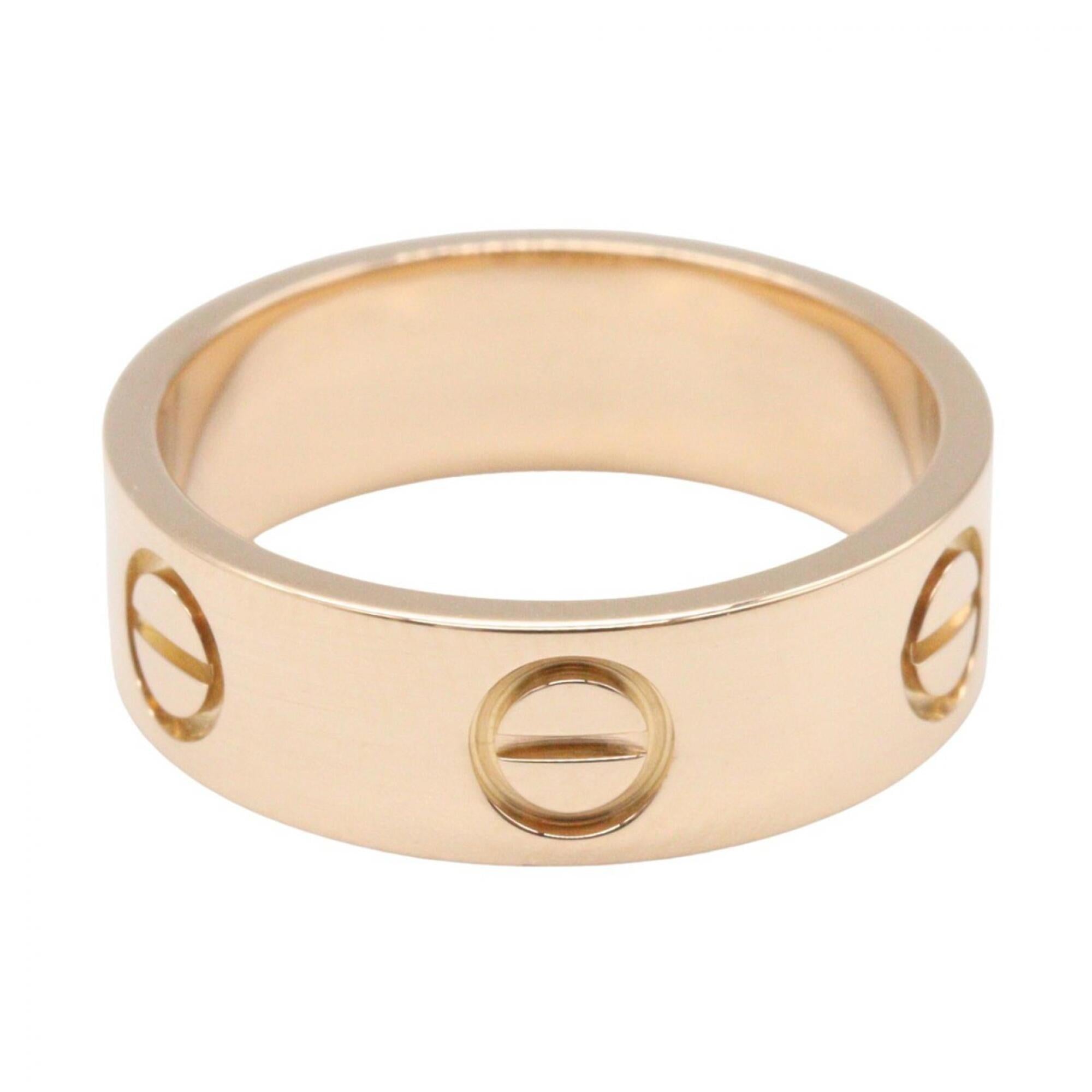Cartier Gold Pink Gold (18K) Band Ring (Pre-Owned)