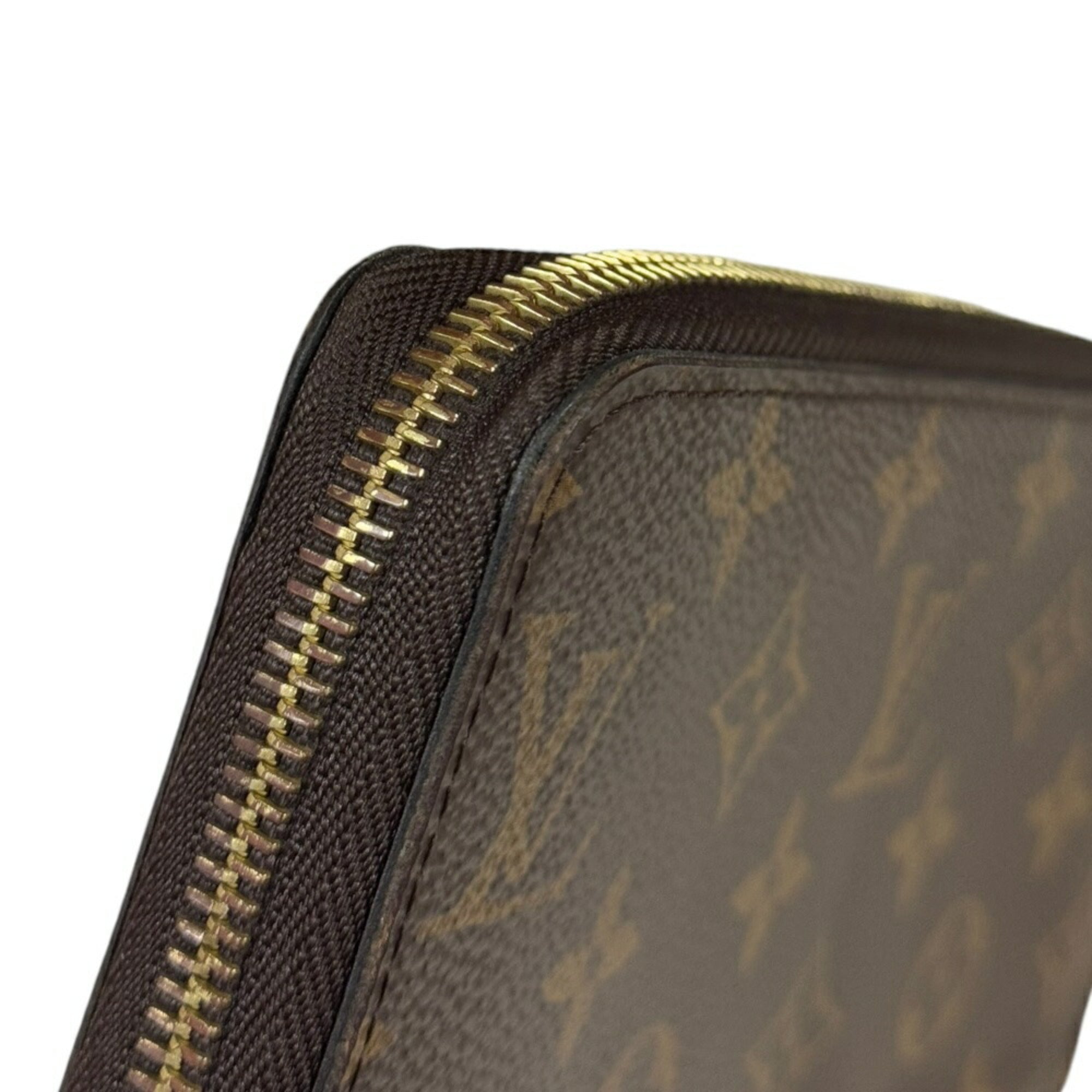 Louis Vuitton Monogram Brown Monogram Long Wallet (Bi-Fold) (Pre-Owned)