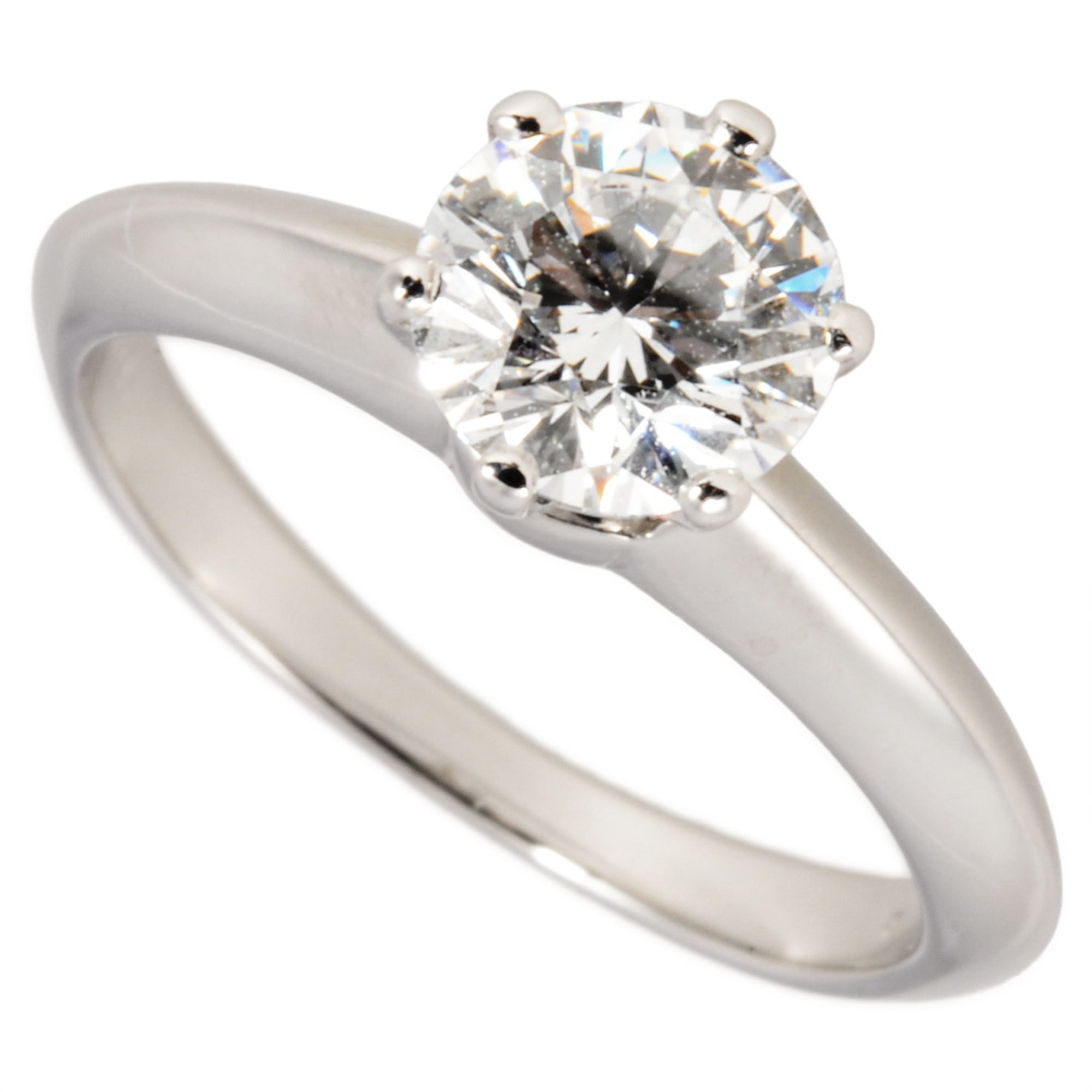 Tiffany Platinum 950 Band Ring (Pre-Owned)