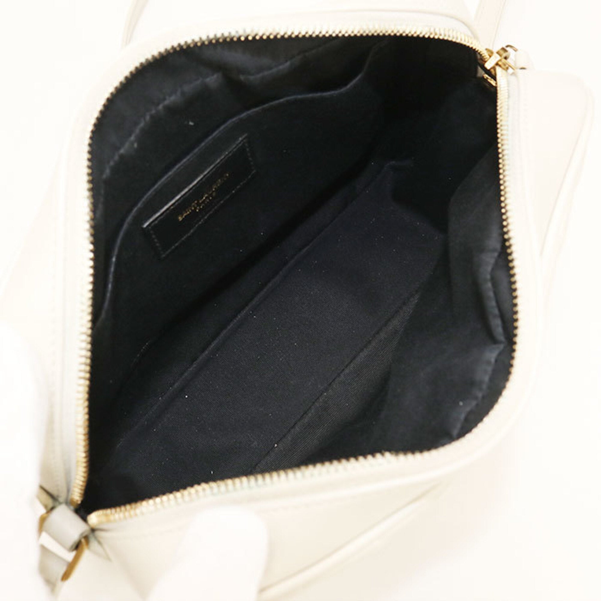 Saint Laurent White Leather Shoulder Bag (Pre-Owned)