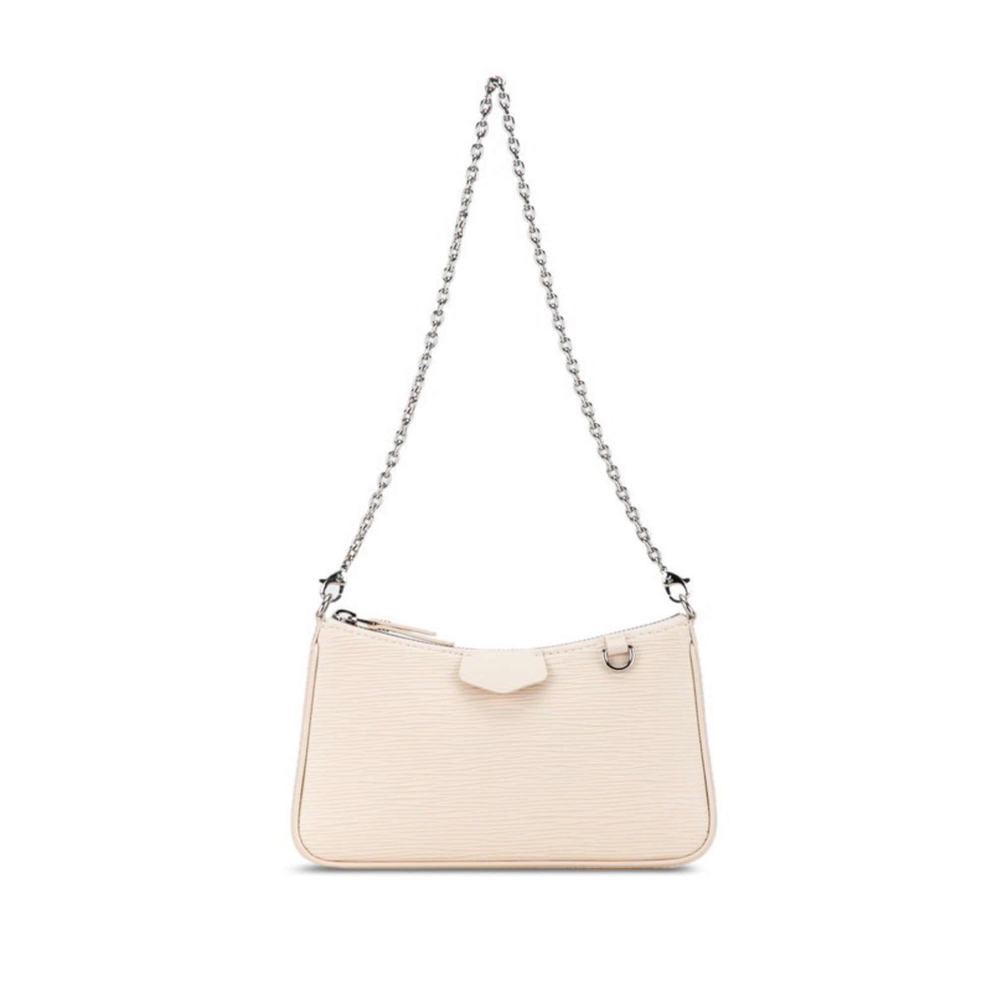 Louis Vuitton White Epi Leather Handbag Shoulder Bag (Pre-Owned)