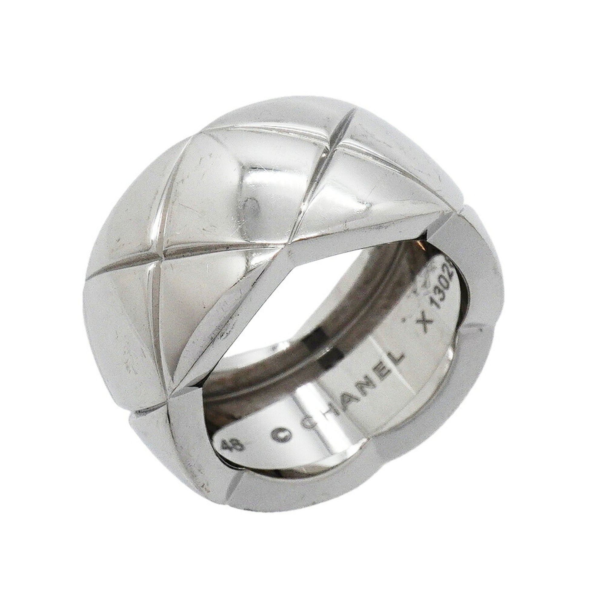 Chanel White Gold (18K) Band Ring (Pre-Owned)