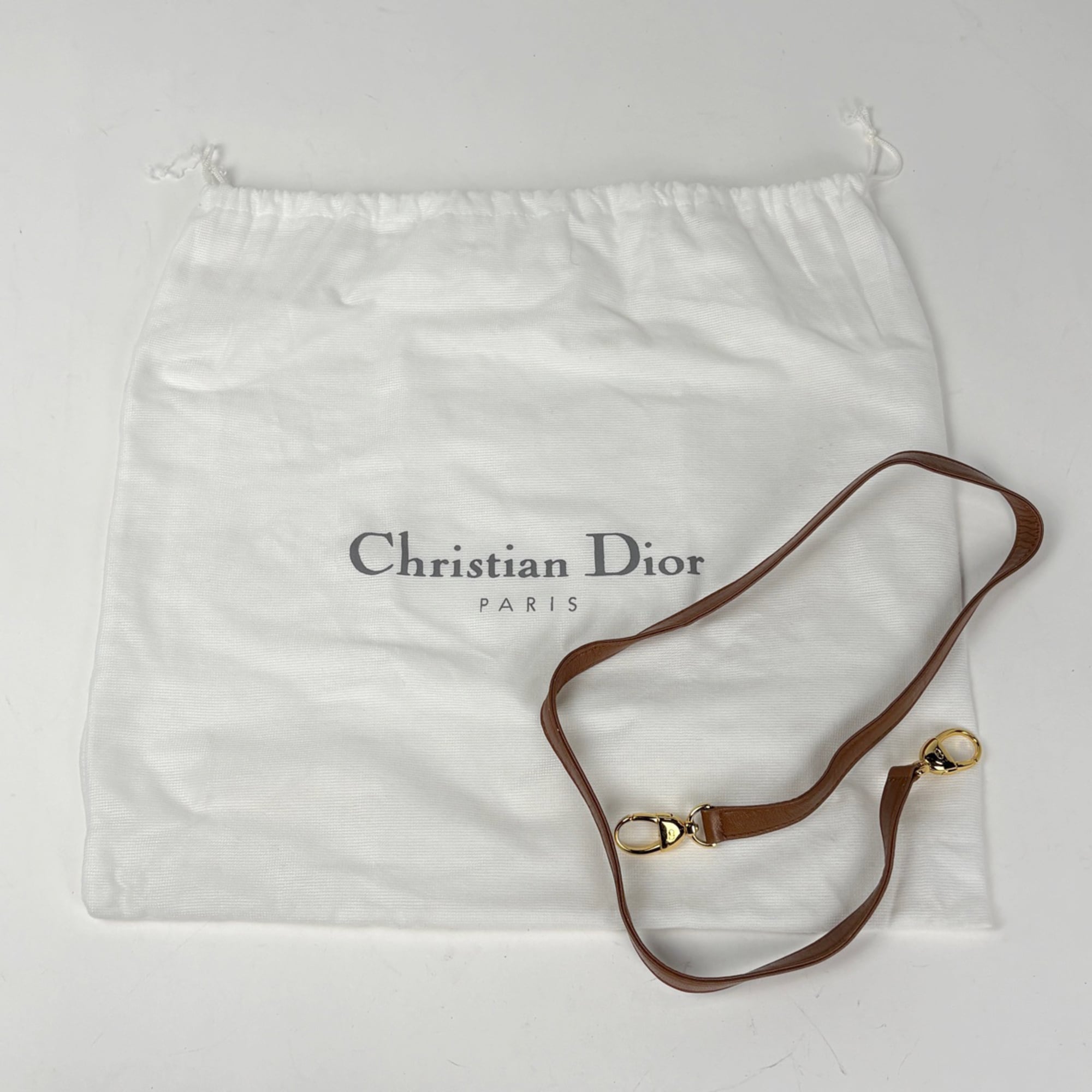 Christian Dior Brown Leather Handbag (Pre-Owned)