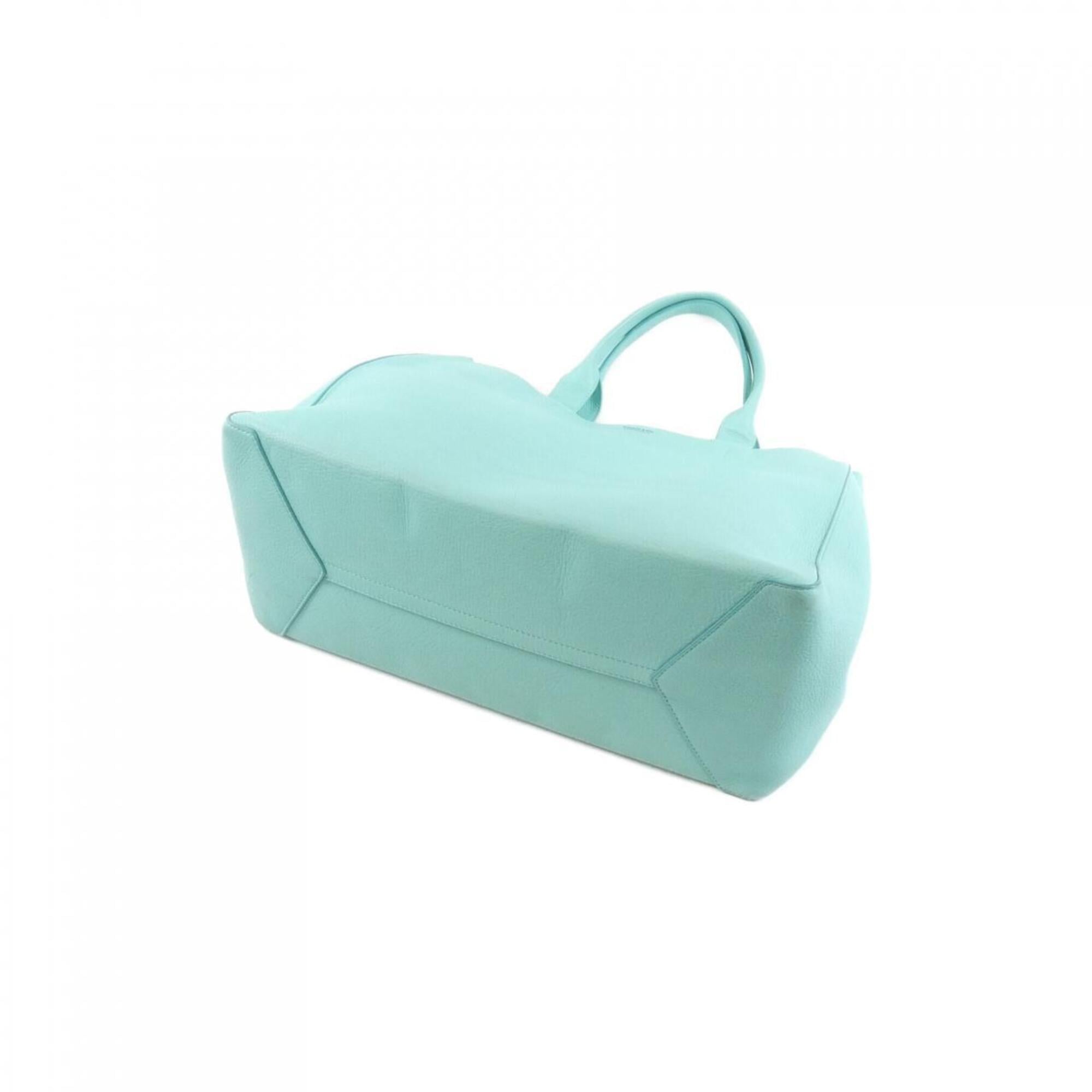 Tiffany Tiffany Blue Leather Handbag (Pre-Owned)