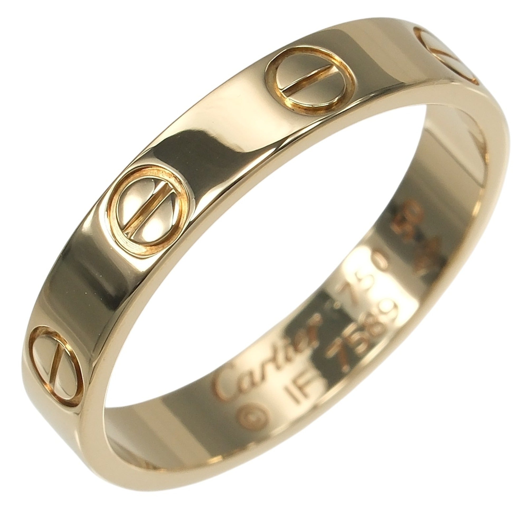 Cartier Yellow Gold Yellow Gold (18K) Band Ring (Pre-Owned)