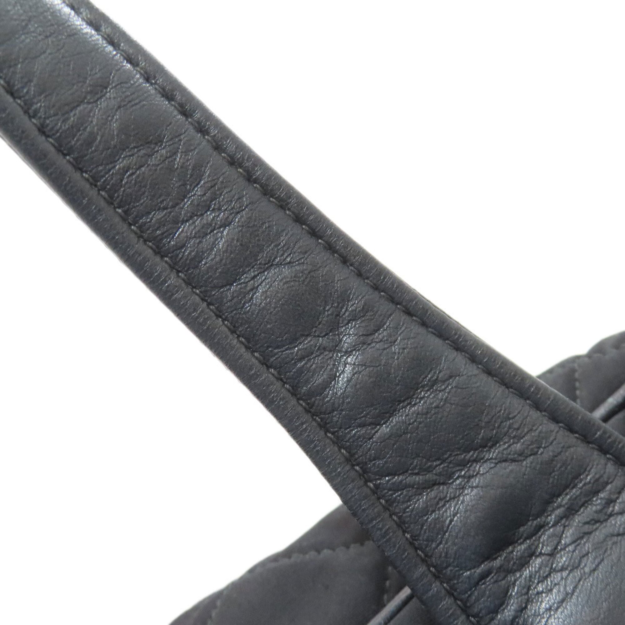 Prada Black Cotton Canvas Handbag (Pre-Owned)