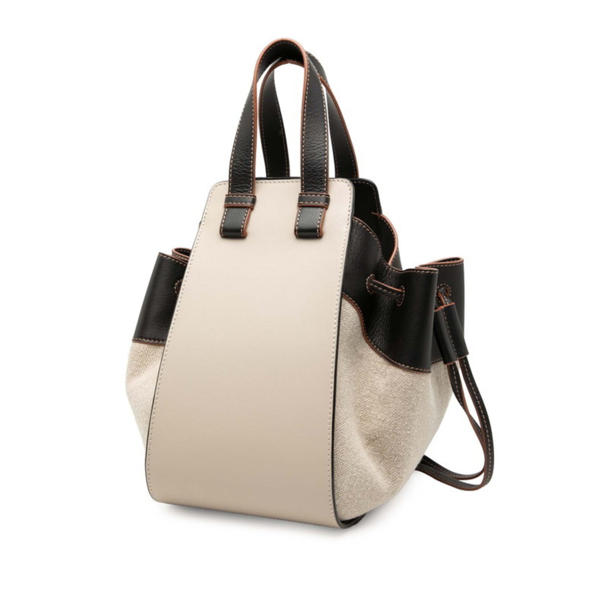 Loewe Beige Multi-Color Leather Handbag Shoulder Bag (Pre-Owned)
