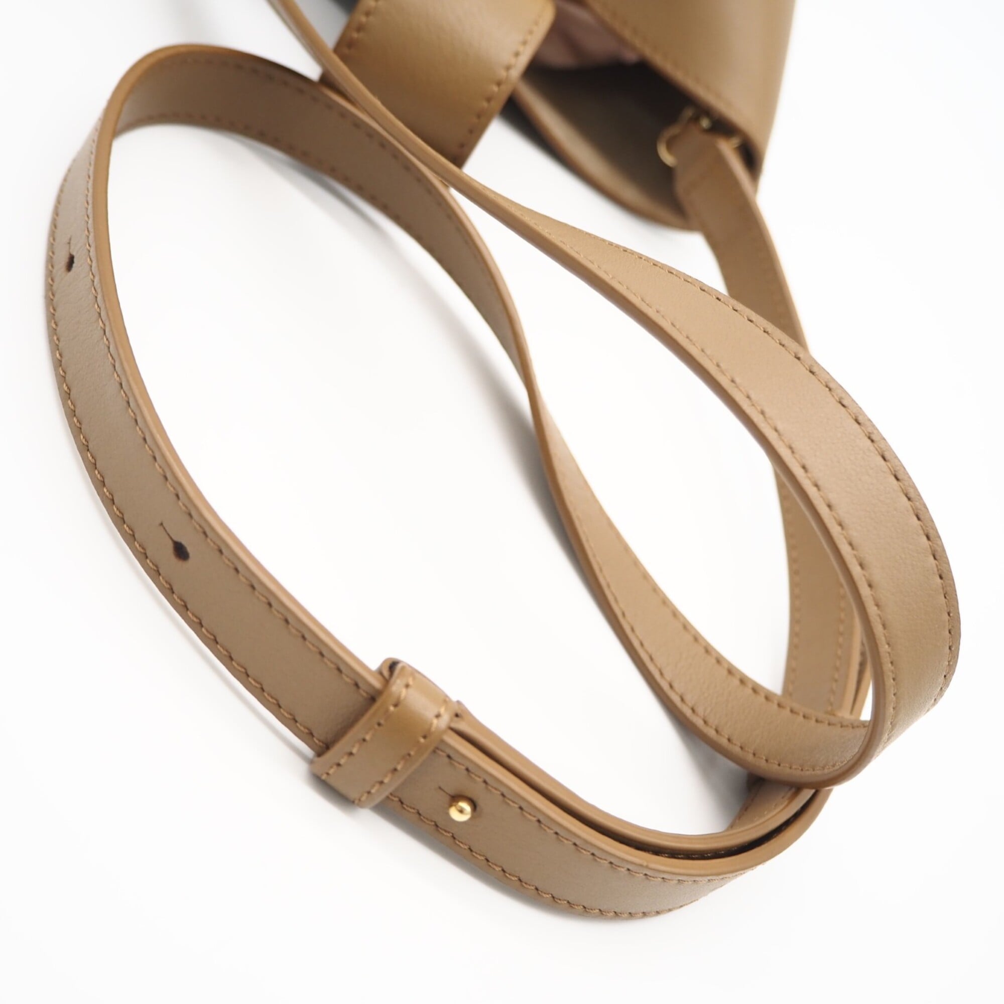 Loewe Brown Leather Handbag Shoulder Bag (Pre-Owned)