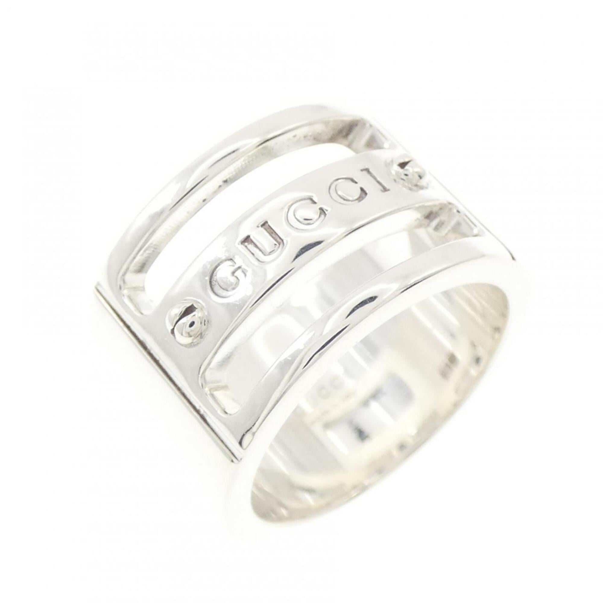 Gucci Silver 925 Band Ring (Pre-Owned)