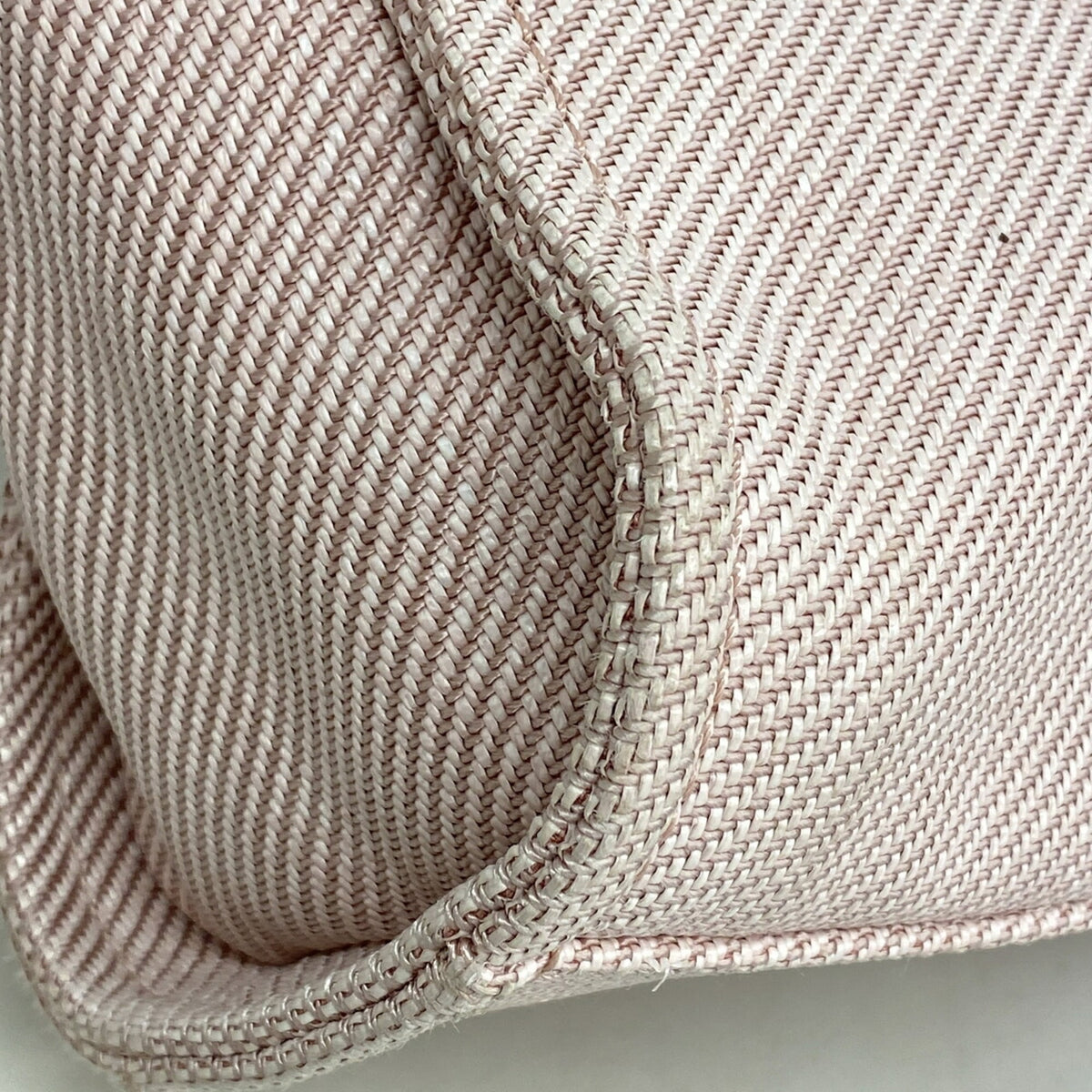 Chanel Pink Canvas Tote Bag (Pre-Owned)
