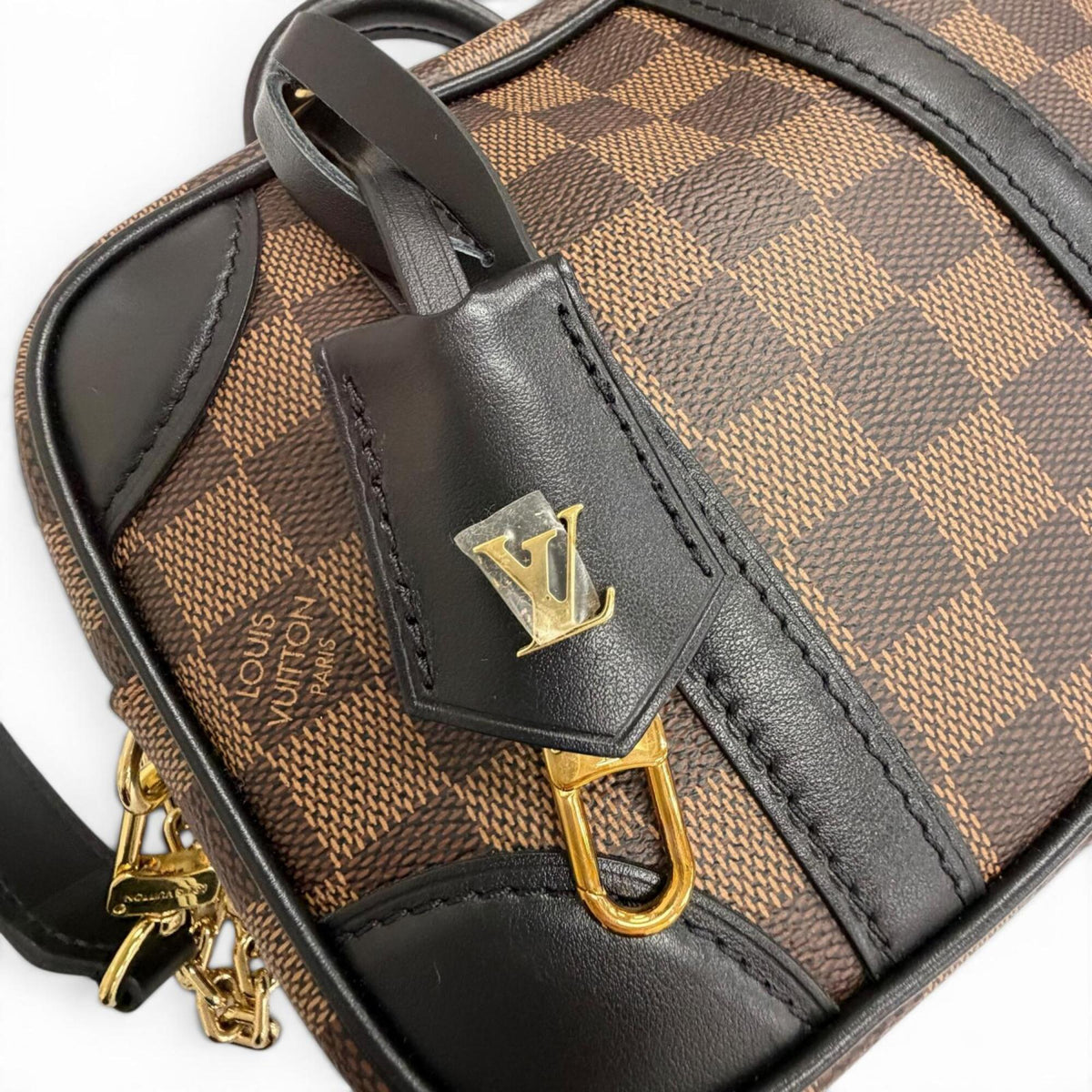 Louis Vuitton Brown Damier Canvas Shoulder Bag (Pre-Owned)