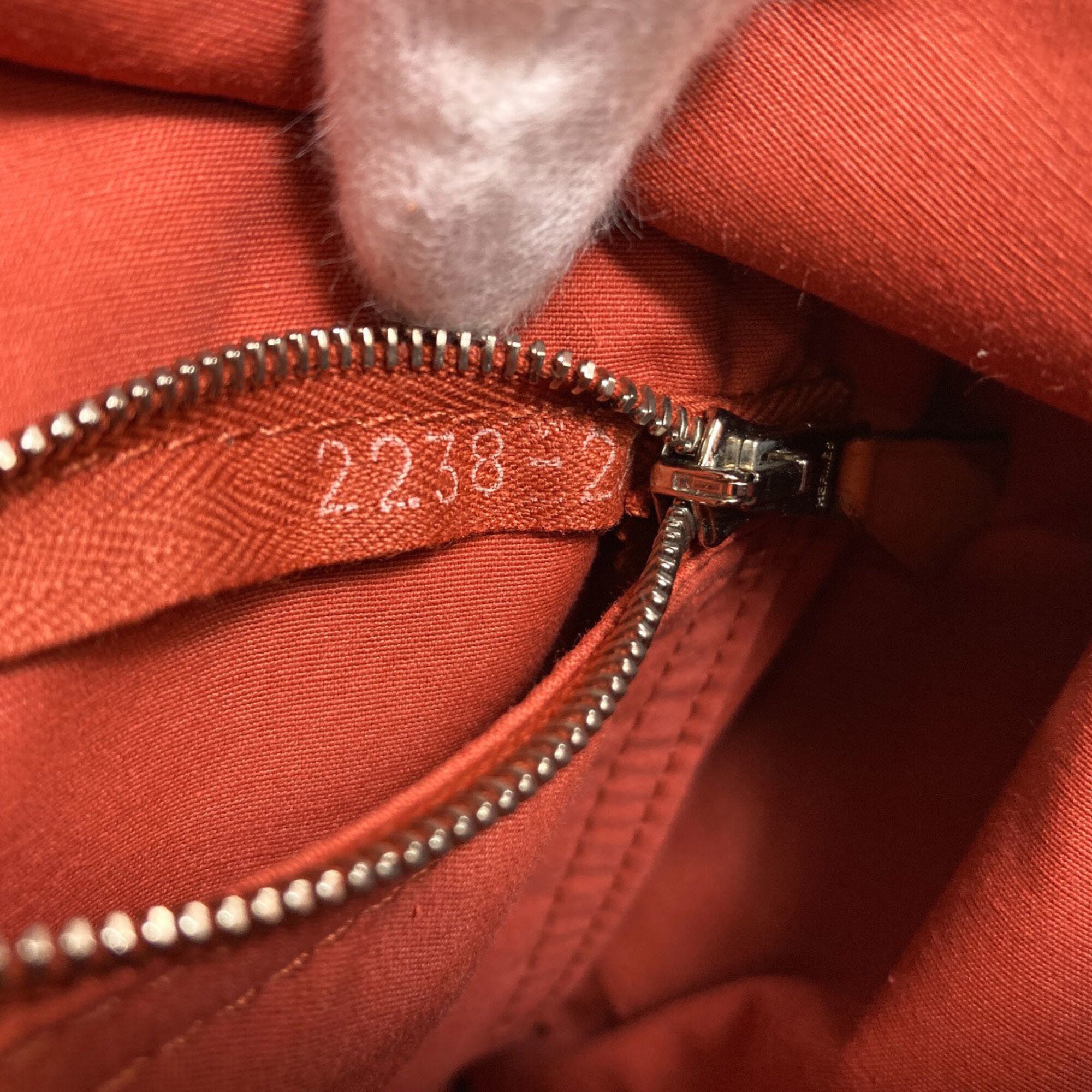 Hermes Orange Cotton Polyester Tote Bag (Pre-Owned)