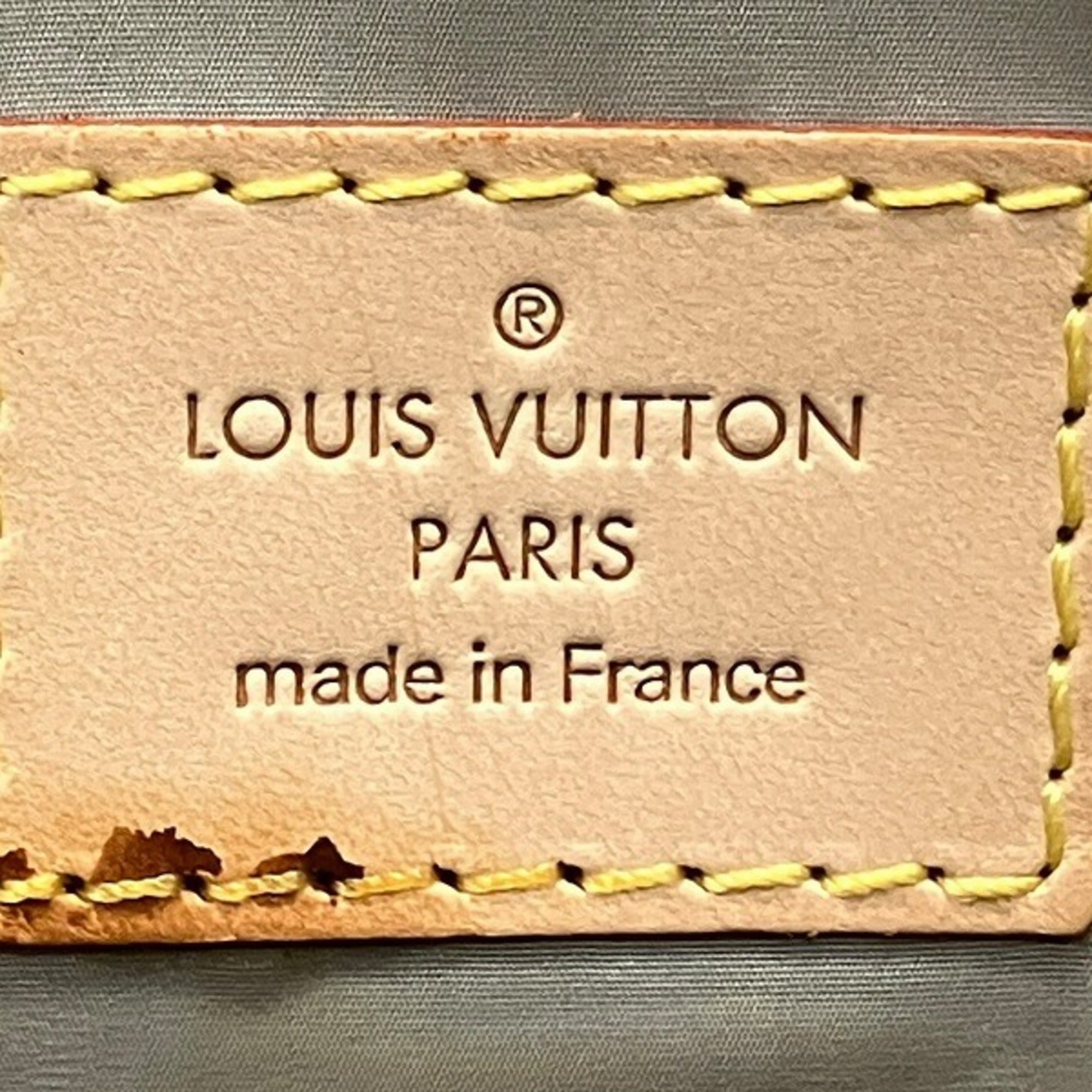 Louis Vuitton Earth Canvas Handbag Shoulder Bag (Pre-Owned)