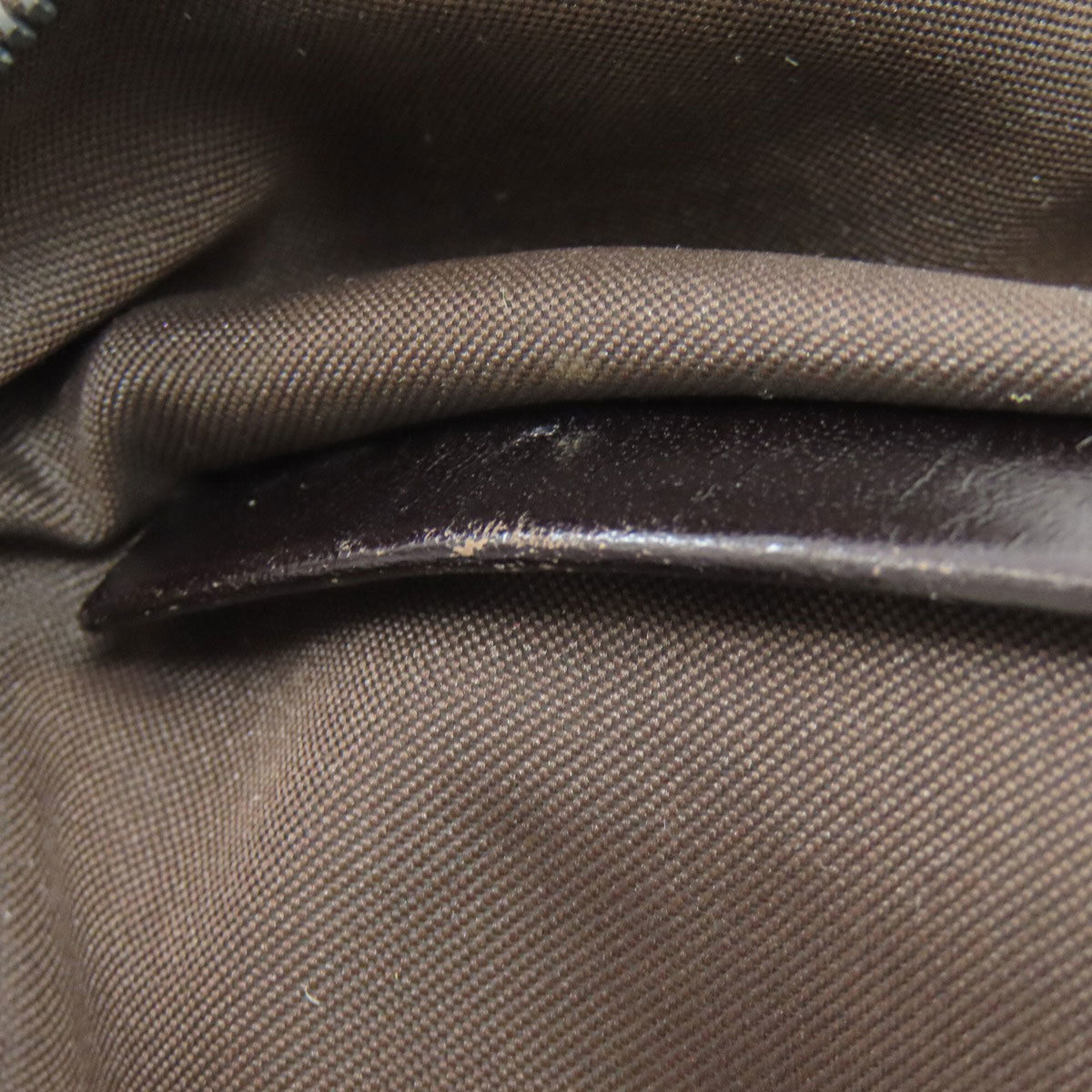 Fendi Dark Brown Canvas Tote Bag (Pre-Owned)